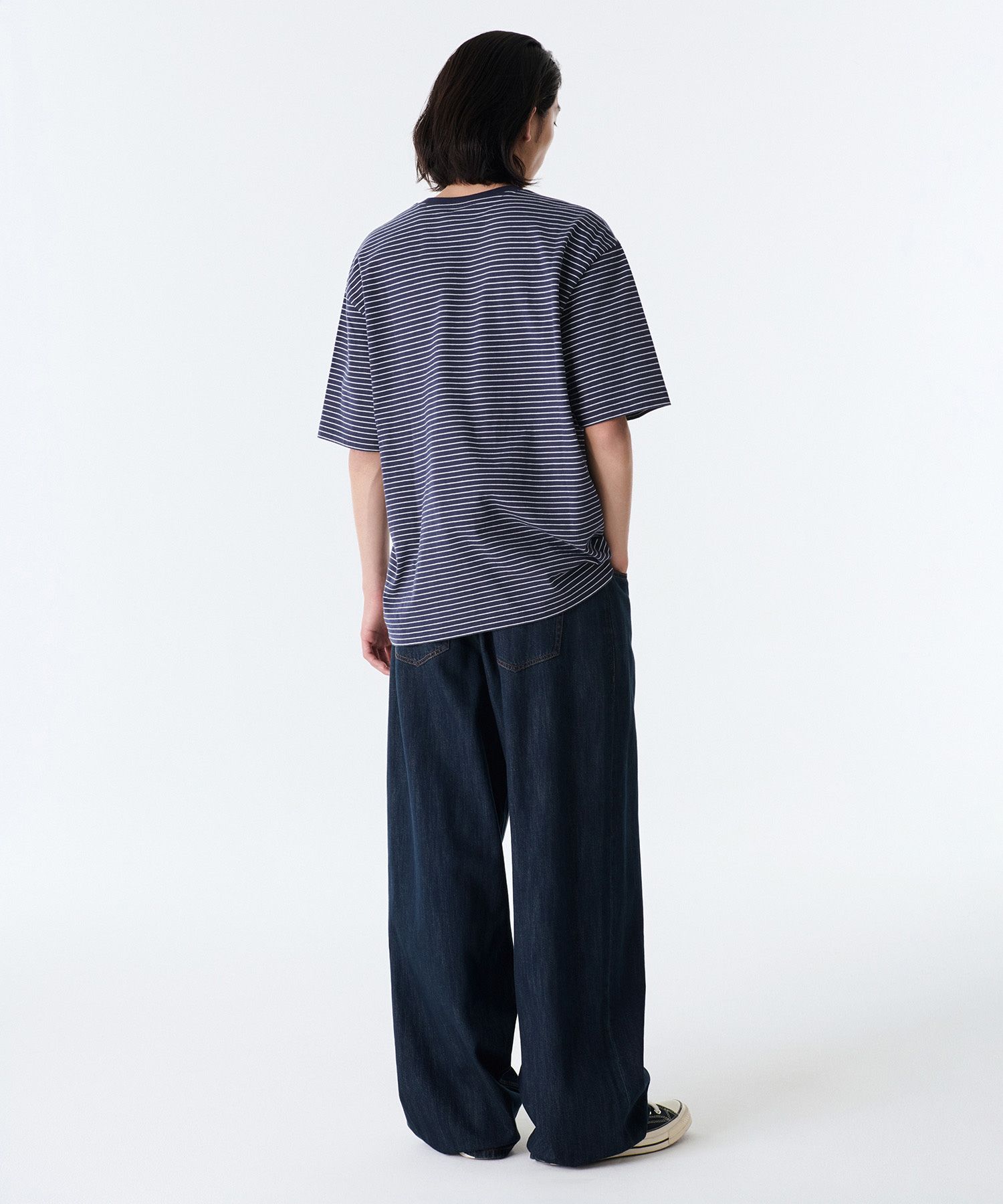 ★MUSINSA STANDARD★ Linen-like extra wide denim pants dark MUSINSA | MUSINSA STANDARD Linen-like extra wide denim pants