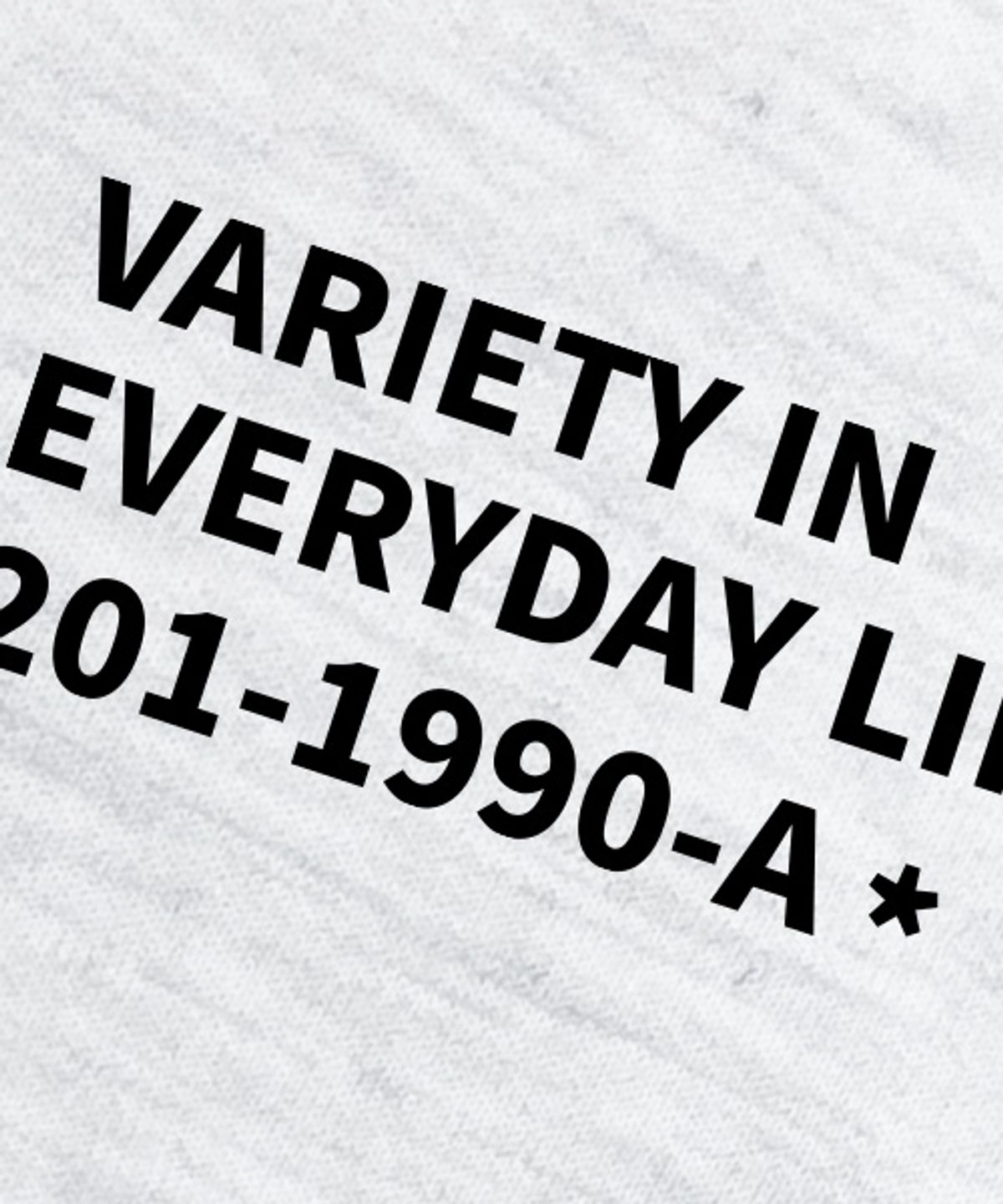 랜덤오프(RANDOMOFF) [NAPPING SELECTION] 1990 LETTERING HOODIE [WHITE MELANGE]