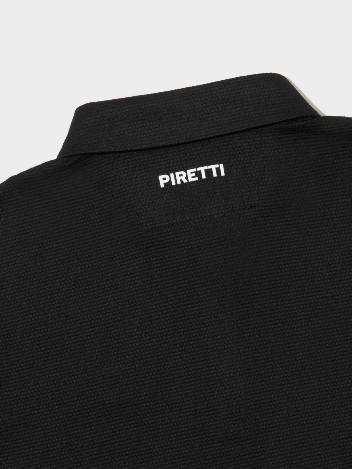 피레티(PIRETTI) 사보나 에센셜 폴로 티셔츠 W_Black
