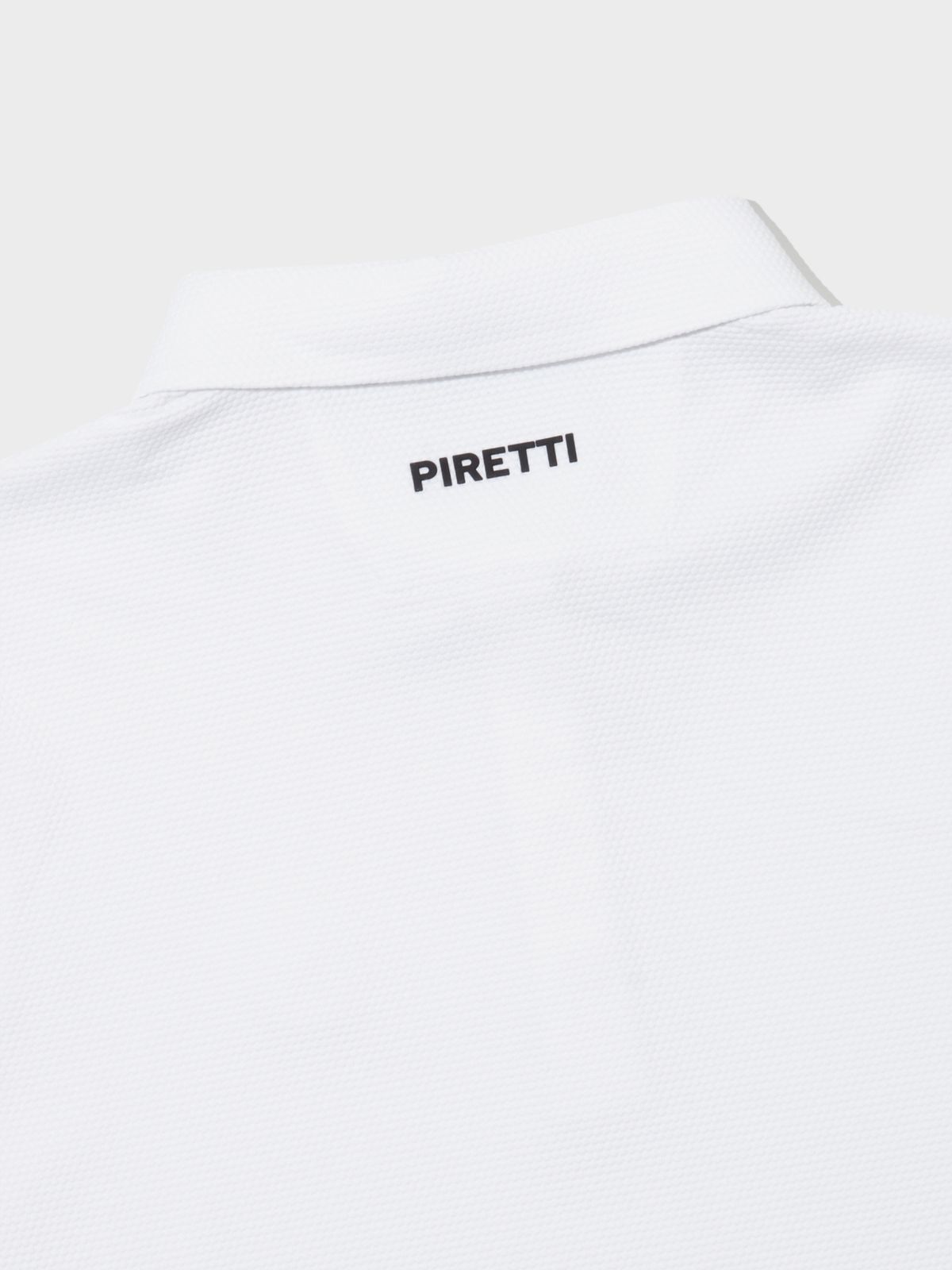 피레티(PIRETTI) 사보나 에센셜 폴로 티셔츠 W_White