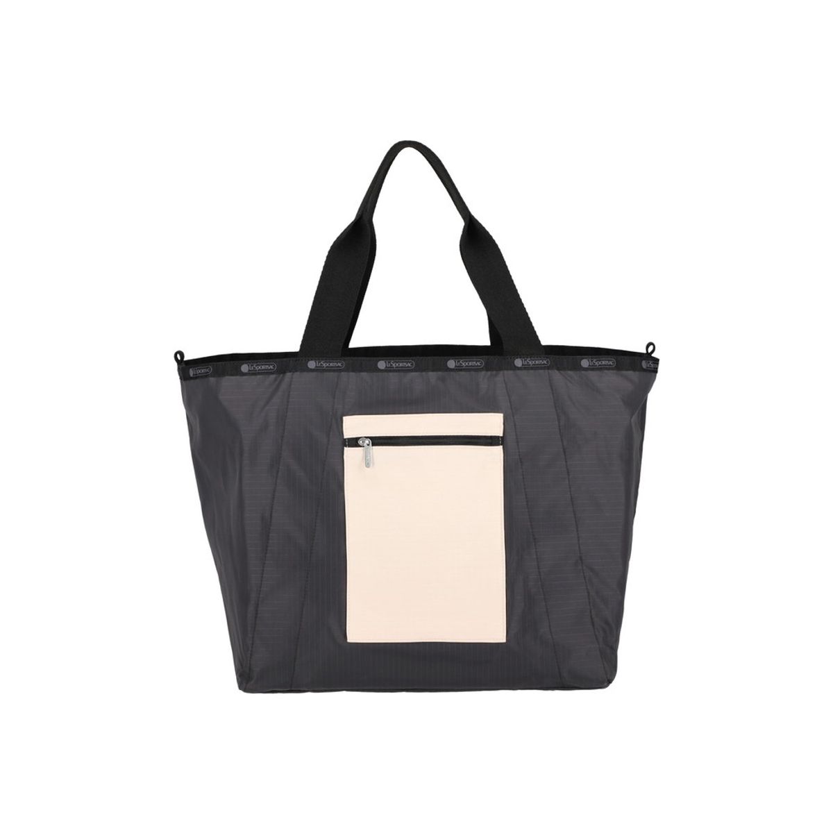 레스포색(LESPORTSAC) 투웨이 썬더/블러쉬 피치 E/W 리버시블 포켓 토트백 [1043.LB46]