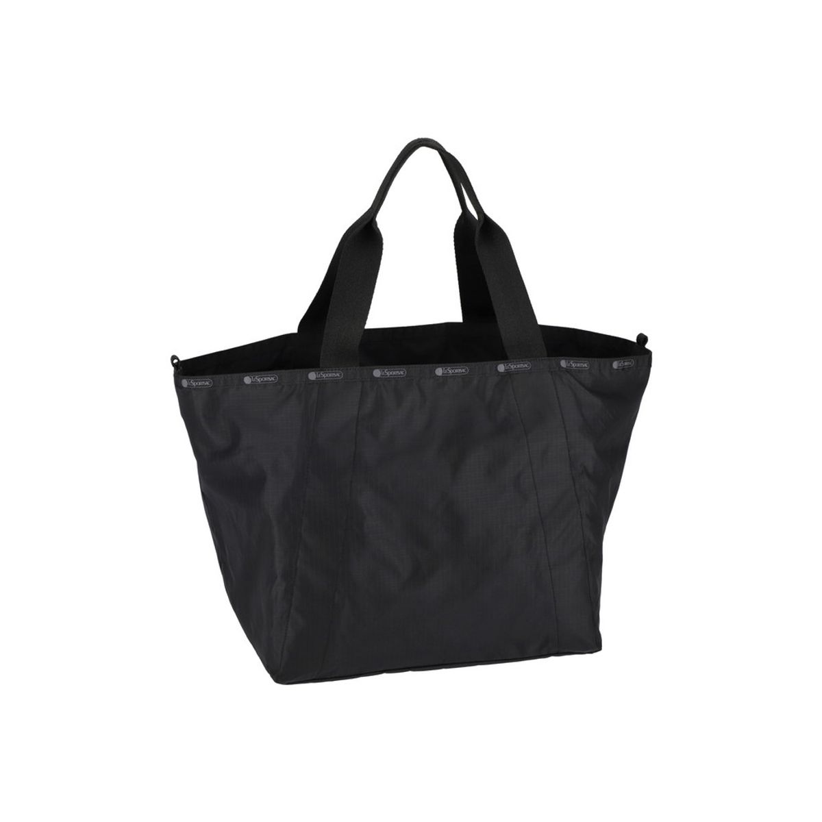 레스포색(LESPORTSAC) 투웨이 리사이클드 블랙 E/W 리버시블 포켓 토트백 [1043.LB48]