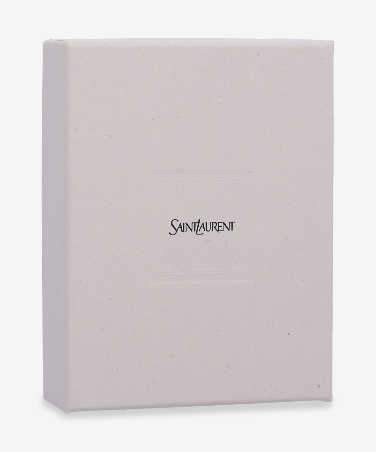 생로랑(SAINT LAURENT) 시그니처 로고 카드 홀더 - 딥 갤럭시 / 370779EAAX24597