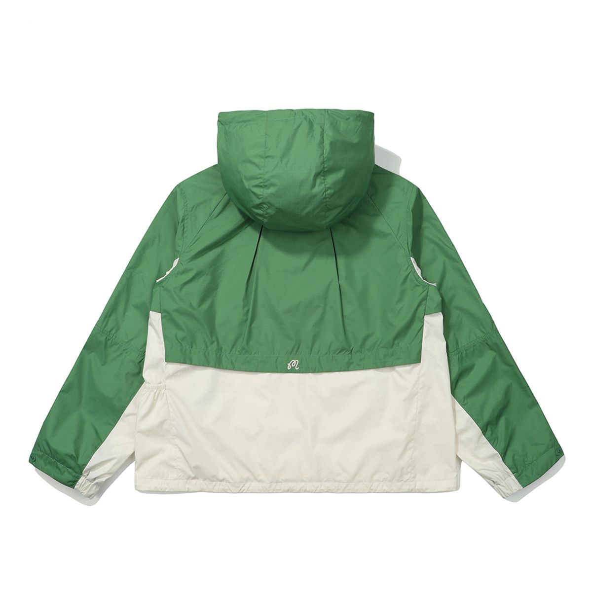 말본 골프(MALBON GOLF) 세미오버핏 후디드 아노락 MINT GREEN (WOMAN)