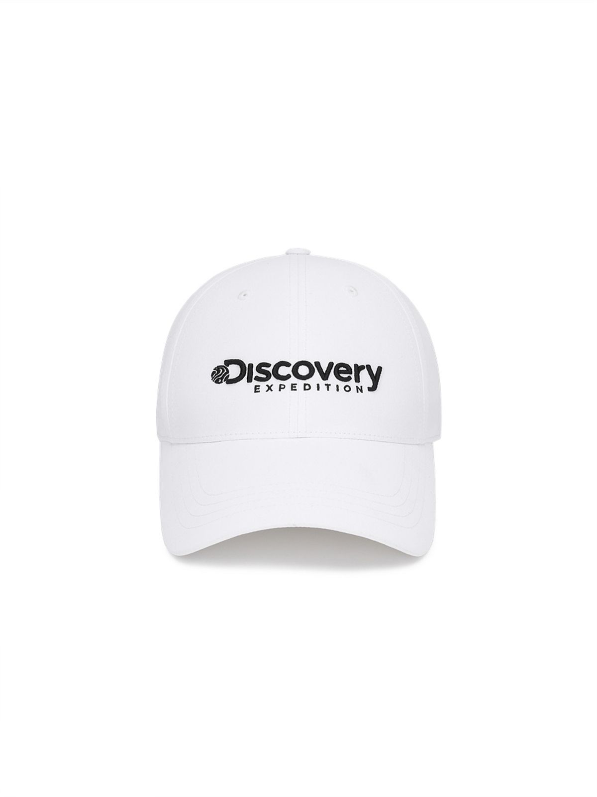 디스커버리 익스페디션(DISCOVERY EXPEDITION) 아웃도어 하드 볼캡 (WHITE)