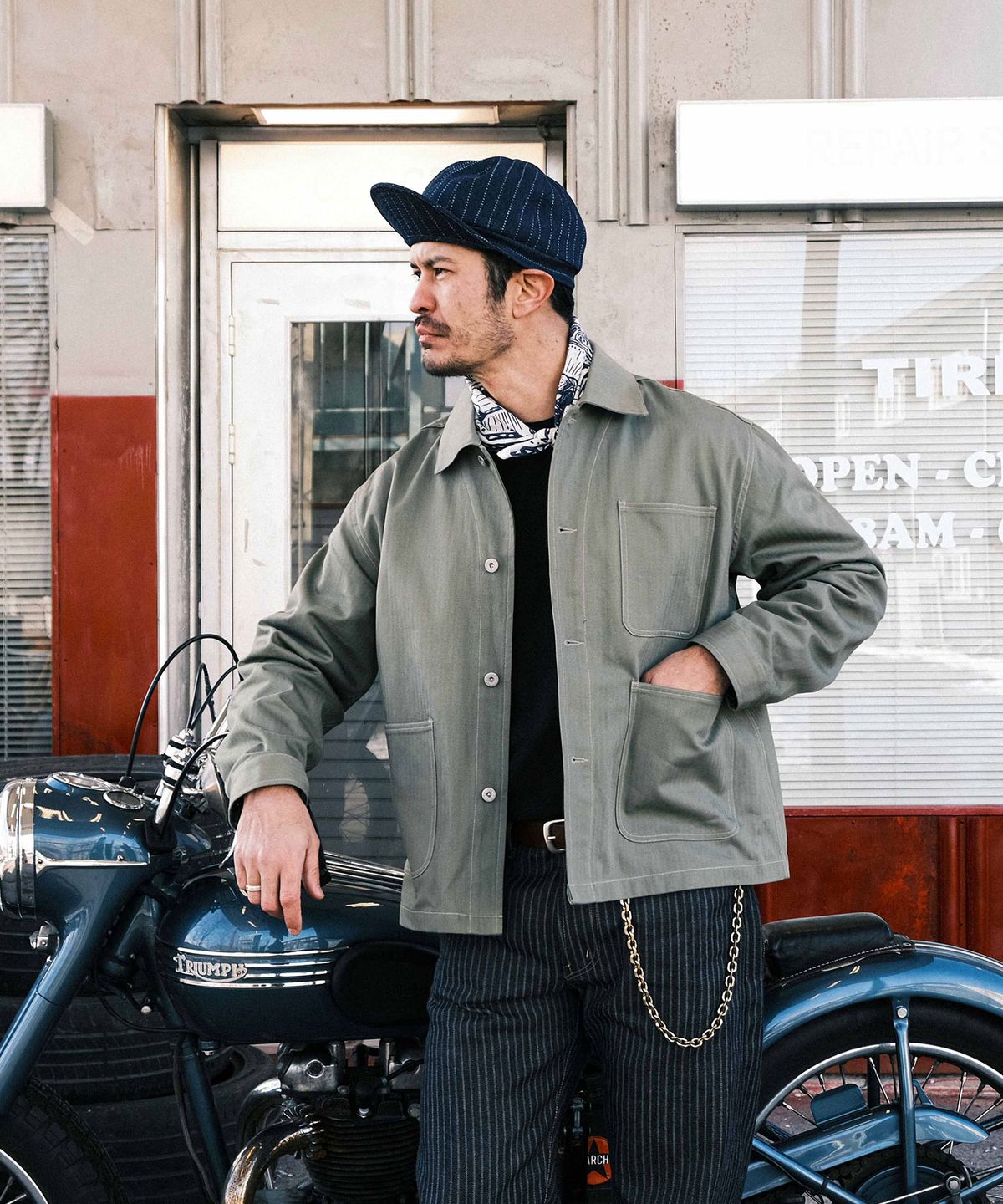 비디알(VDR) P41 HBT UTILITY JACKET [Army Olive]