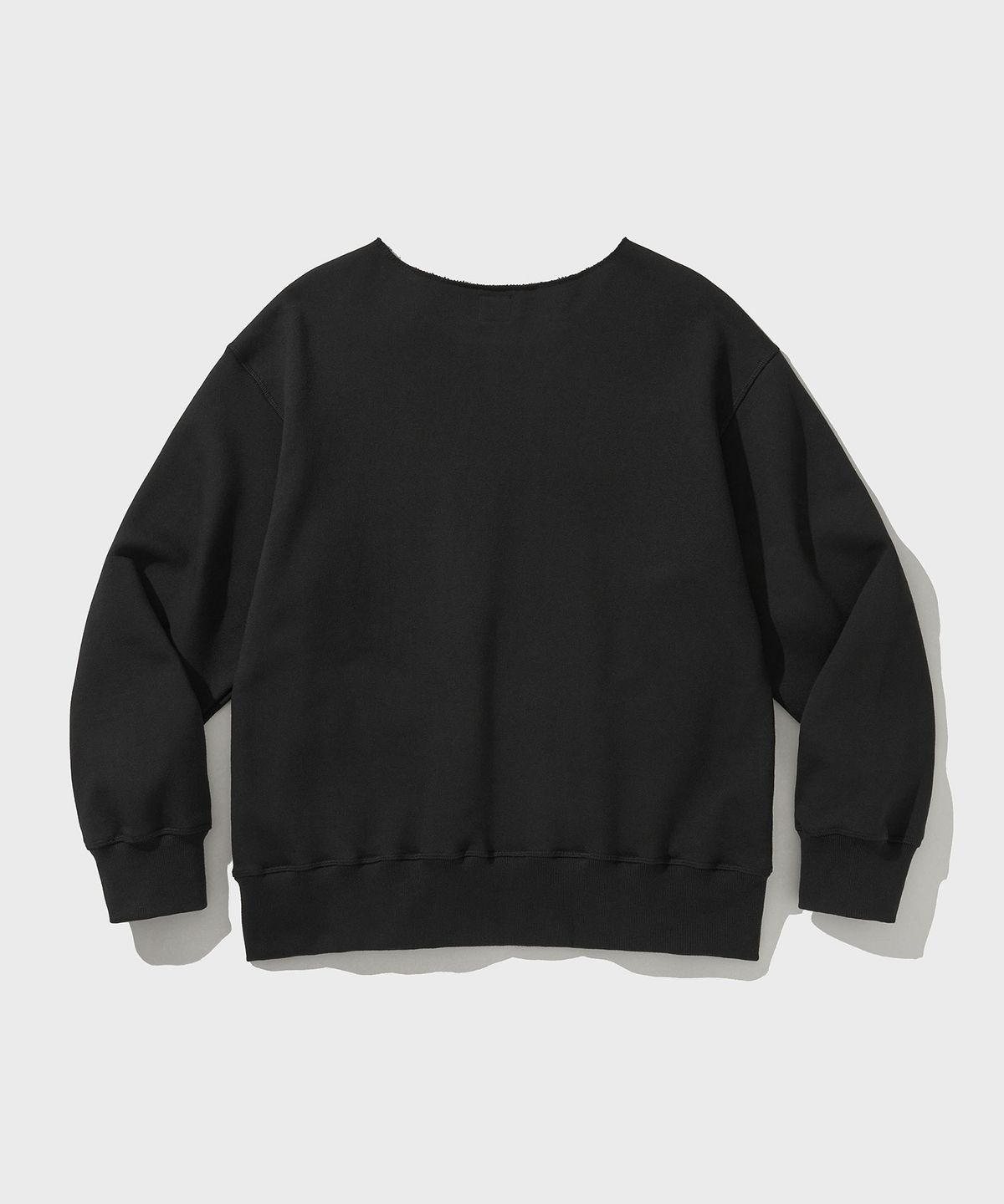비디알(VDR) 2POCKET DAMAGED SWEAT PARKA [Black Night]