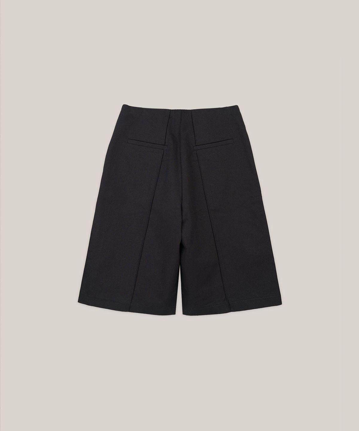 아우로(OURO) WASHING BERMUDA PANTS [ BLACK ]