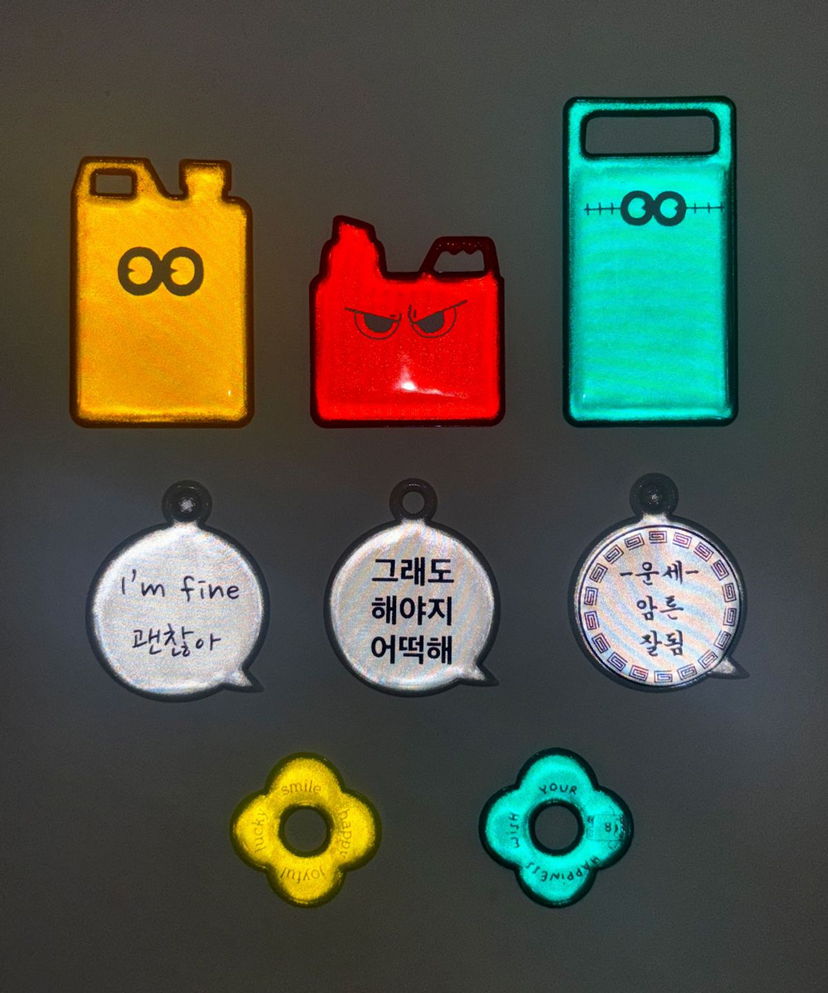 제리백(JERRYBAG) 제리프렌즈 리플렉터 키링