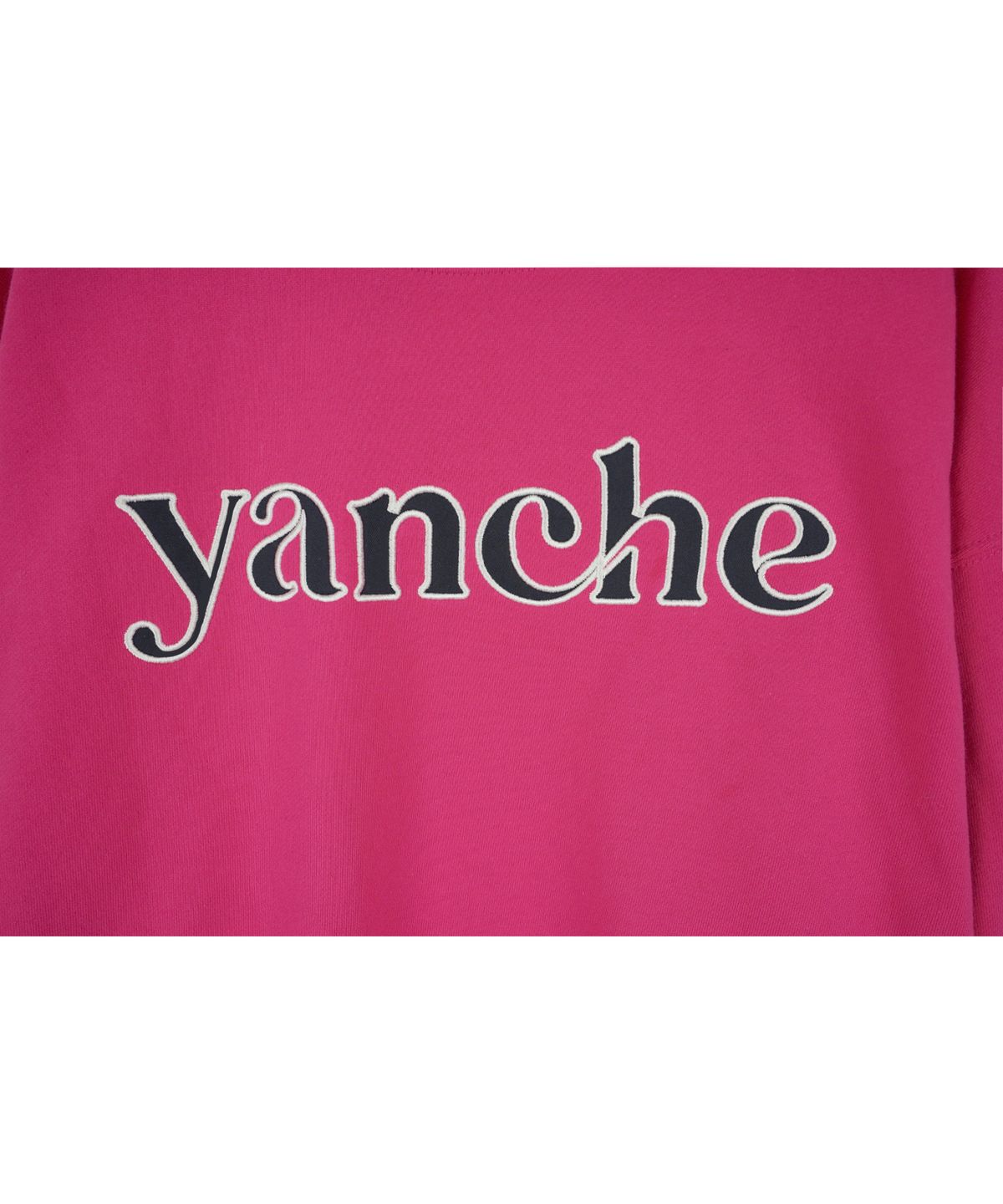 하이스쿨디스코(HIGH SCHOOL DISCO) YANCHE 맨투맨_핫핑크