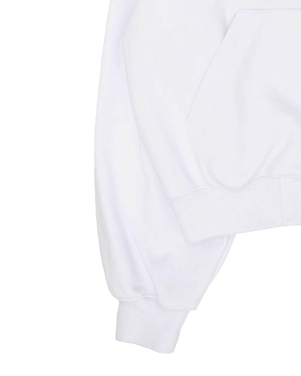 더뮤지엄비지터(THEMUSEUMVISITOR) RABBIT EMBROIDERY ZIPUP HOODIE (WHITE)