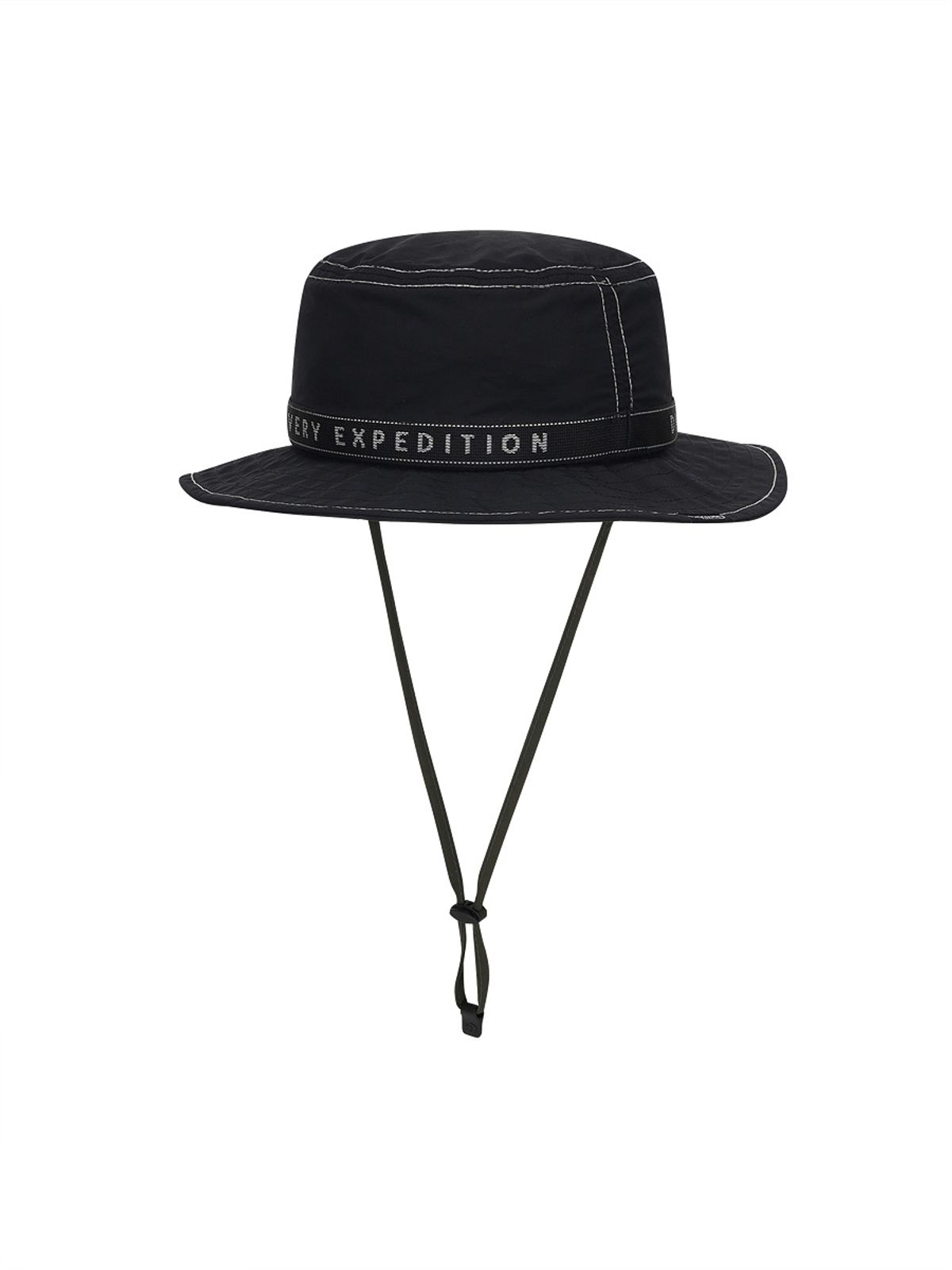 디스커버리 키즈(DISCOVERY KIDS) 로고테이핑 리플렉티브 스티치 버킷햇 (BLACK)