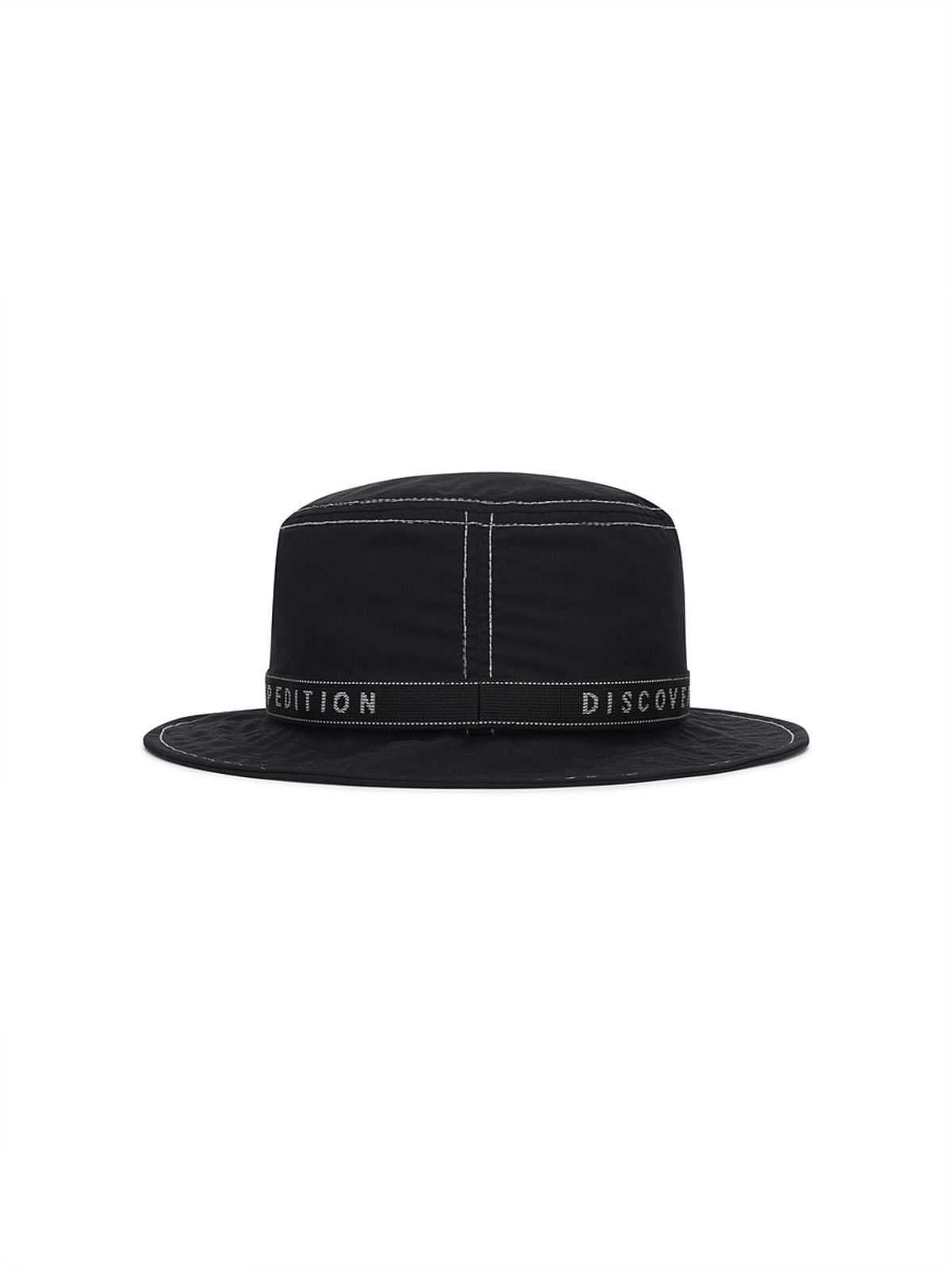 디스커버리 키즈(DISCOVERY KIDS) 로고테이핑 리플렉티브 스티치 버킷햇 (BLACK)