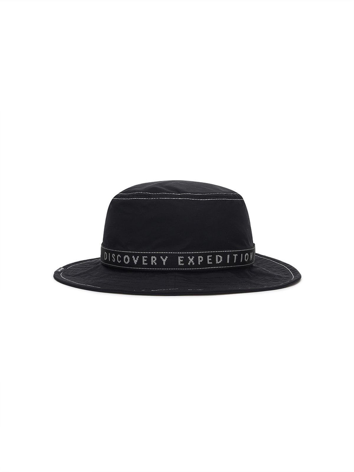 디스커버리 키즈(DISCOVERY KIDS) 로고테이핑 리플렉티브 스티치 버킷햇 (BLACK)