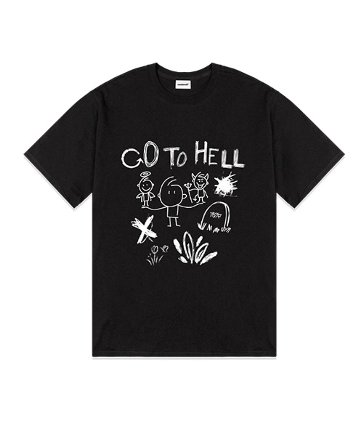 랜덤오프(RANDOMOFF) GO TO HELL T-SHIRT (4color)