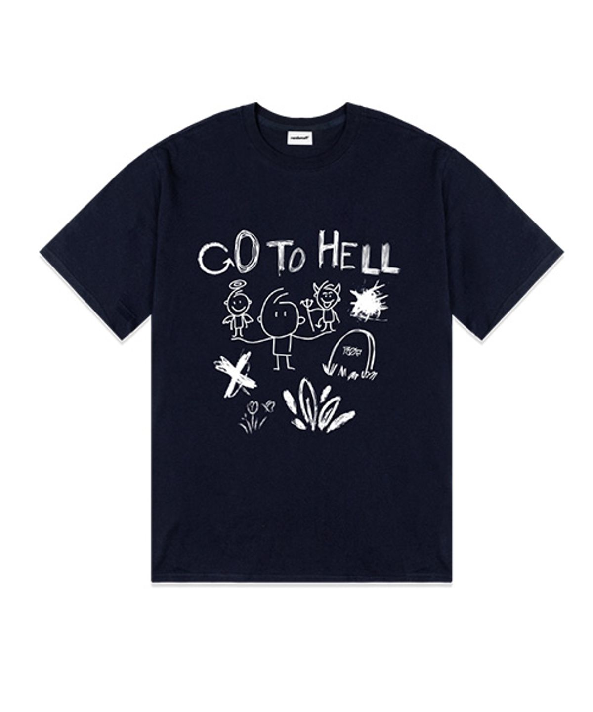 랜덤오프(RANDOMOFF) GO TO HELL T-SHIRT (4color)