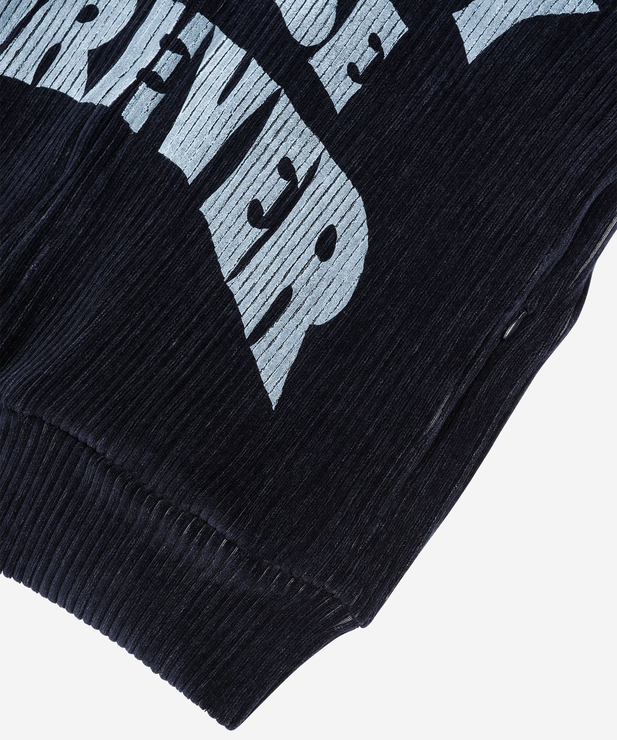 프라블럼올웨이즈(PROBLEMALLWAYS) Mystery House Forever Velvet Track Top Navy