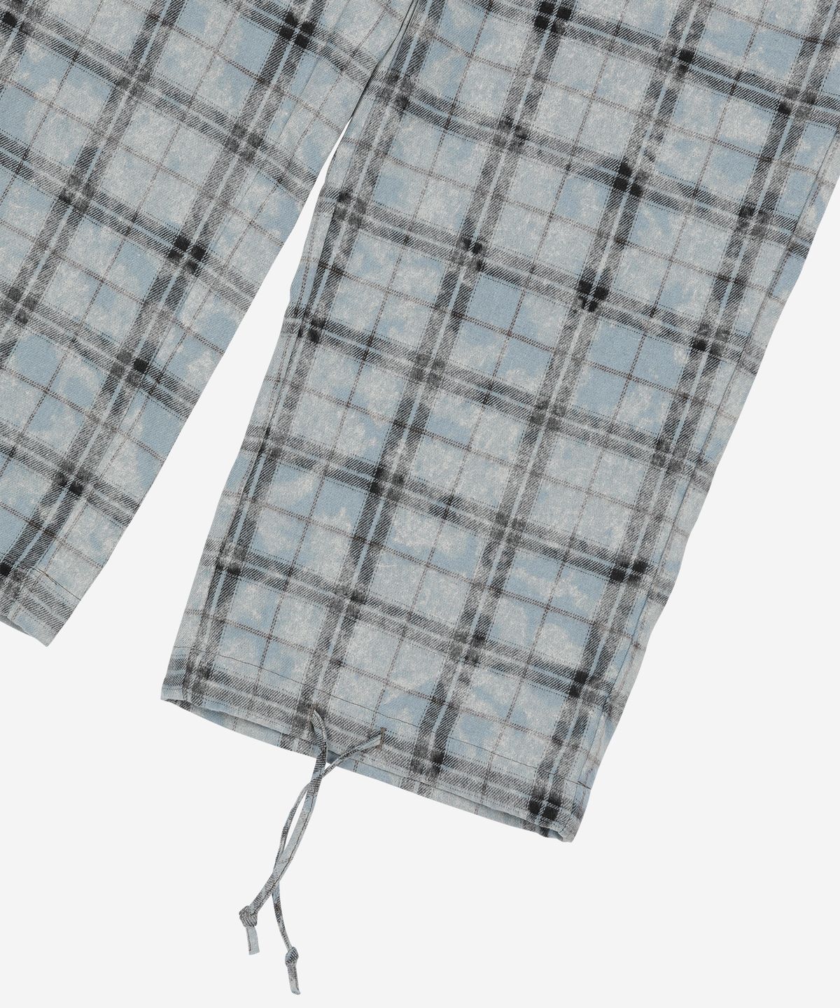 프라블럼올웨이즈(PROBLEMALLWAYS) Rustic Check Shirt Pants Skyblue