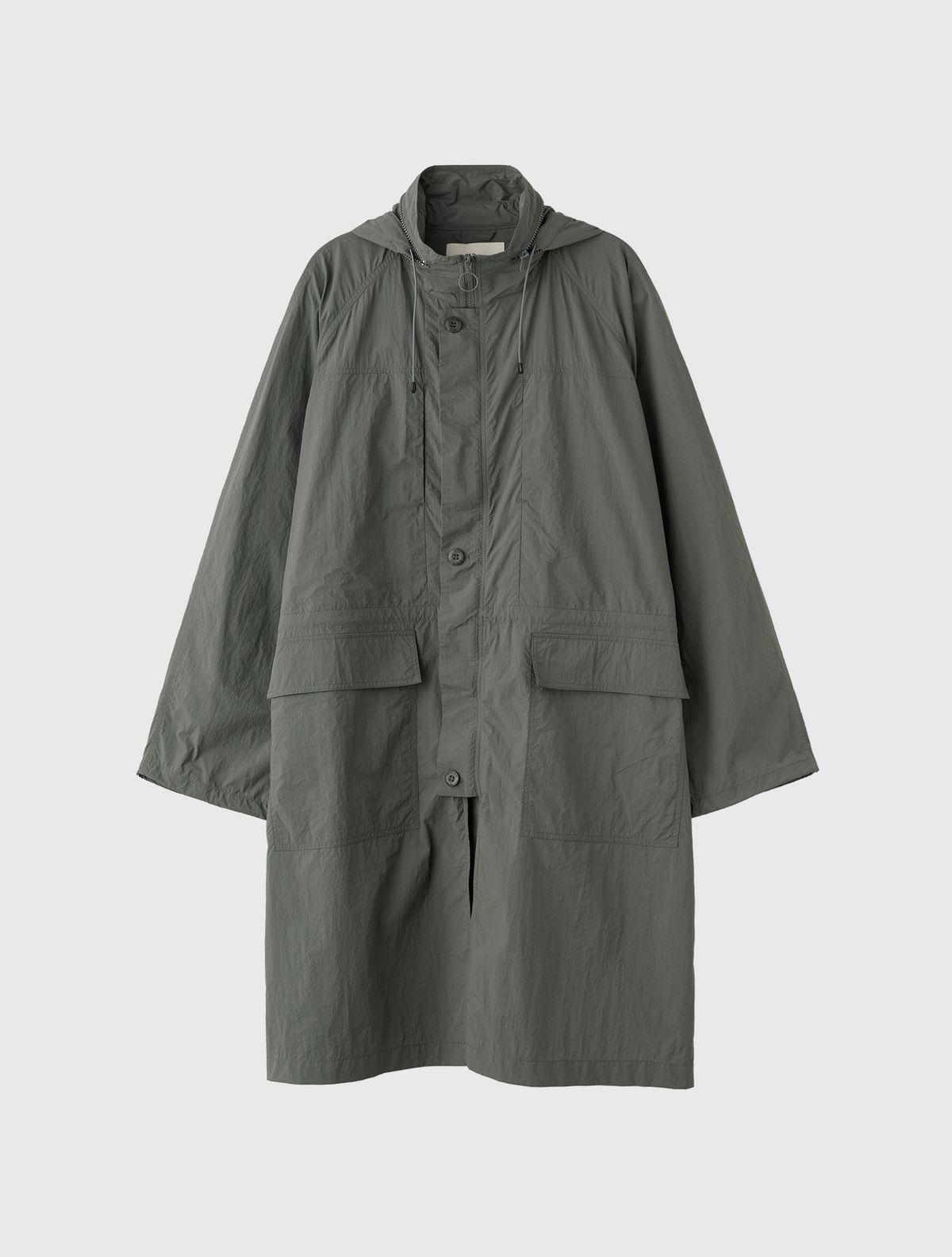 제너럴아이디어(GENERALIDEA) UNISEX 유틸리티 롱 사파리 점퍼 [GREY] / SBE1U07003