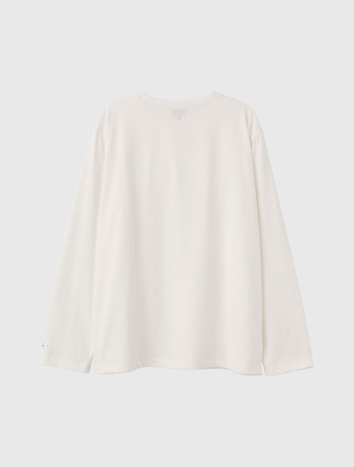 제너럴아이디어(GENERALIDEA) 릴렉스 롱 슬리브 티 [WHITE] / WBE1L01508