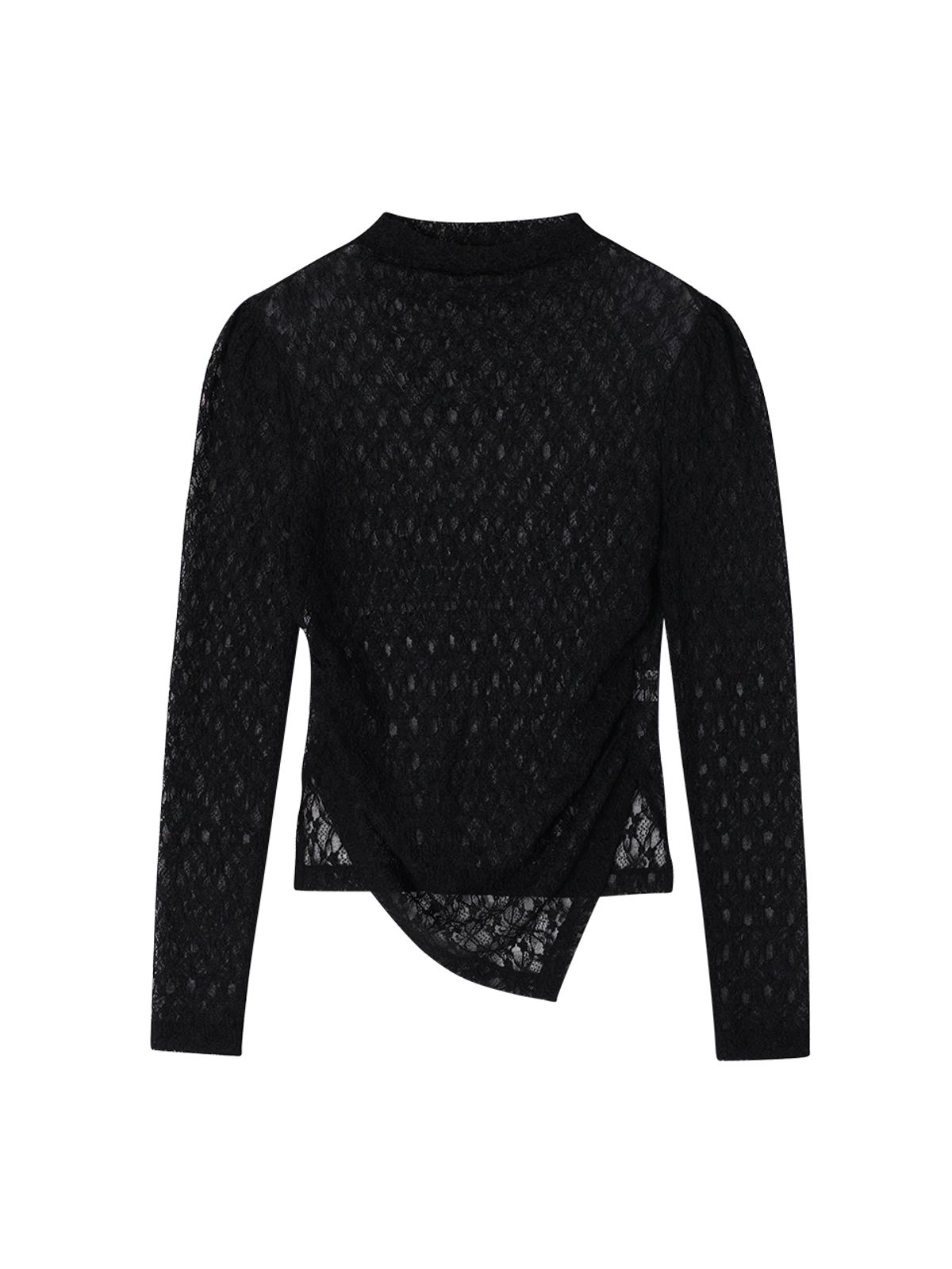 랭앤루(LANGNLU) CROCE Lace Top(크로체)_2 COLOR