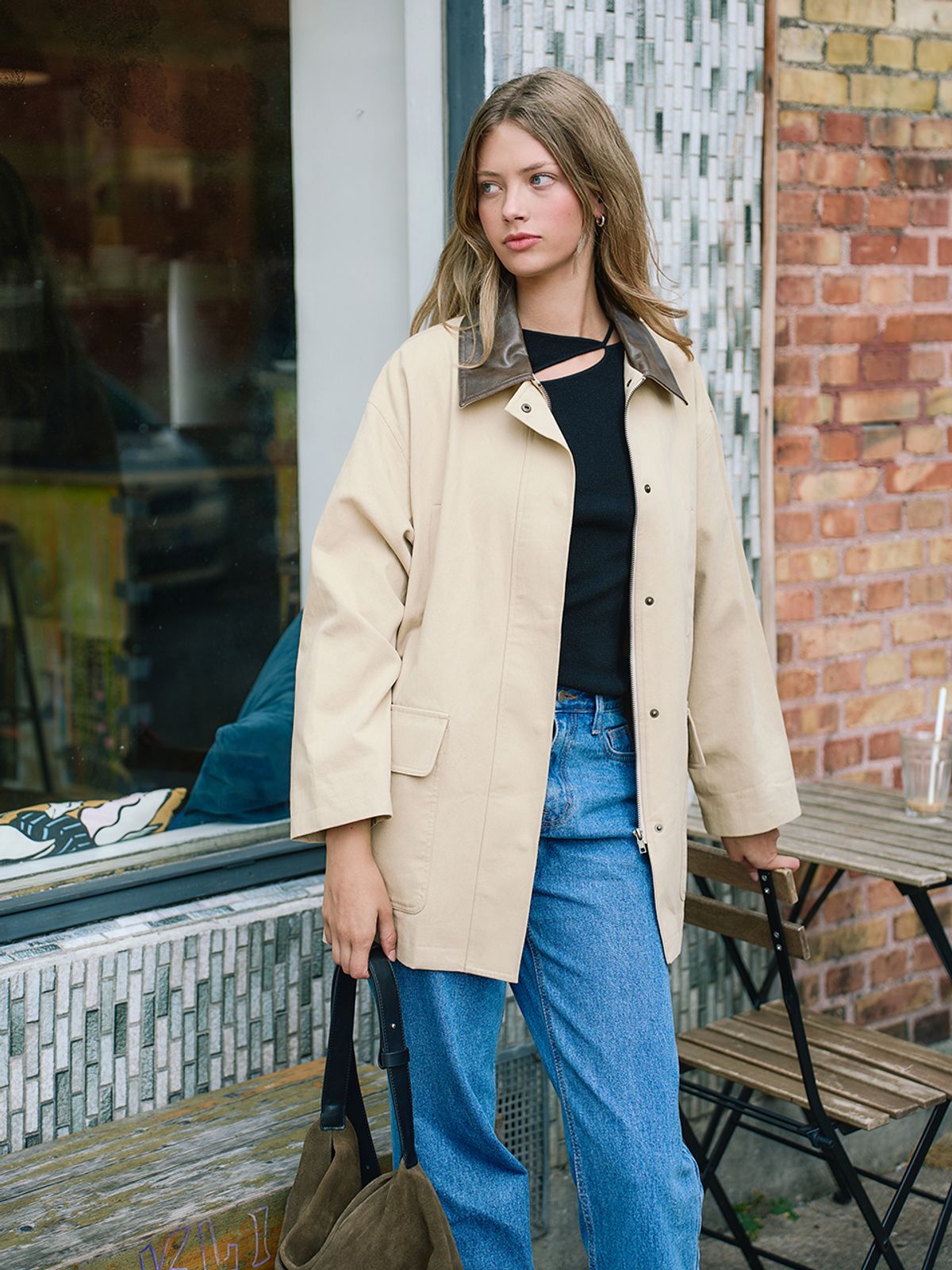 랭앤루(LANGNLU) TOSCANA Work Jacket(토스카나)_BEIGE