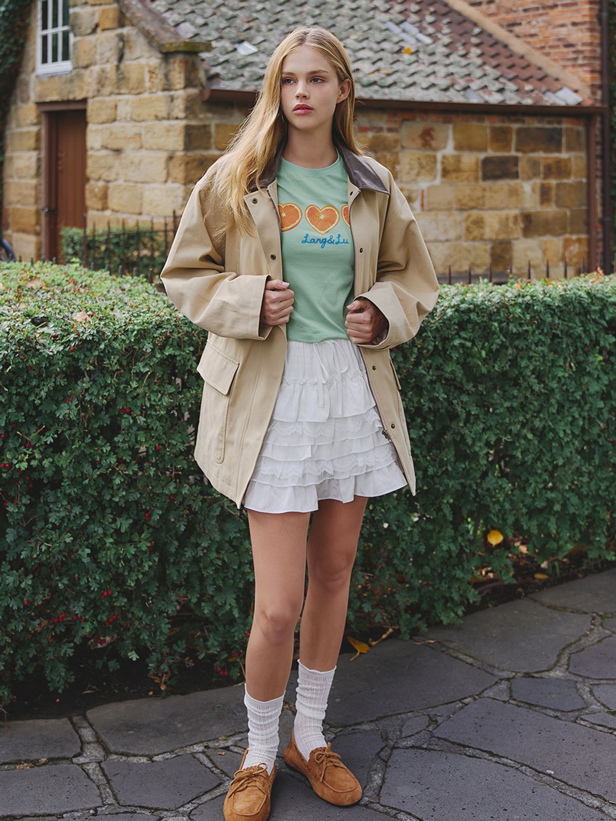 랭앤루(LANGNLU) TOSCANA Work Jacket(토스카나)_BEIGE