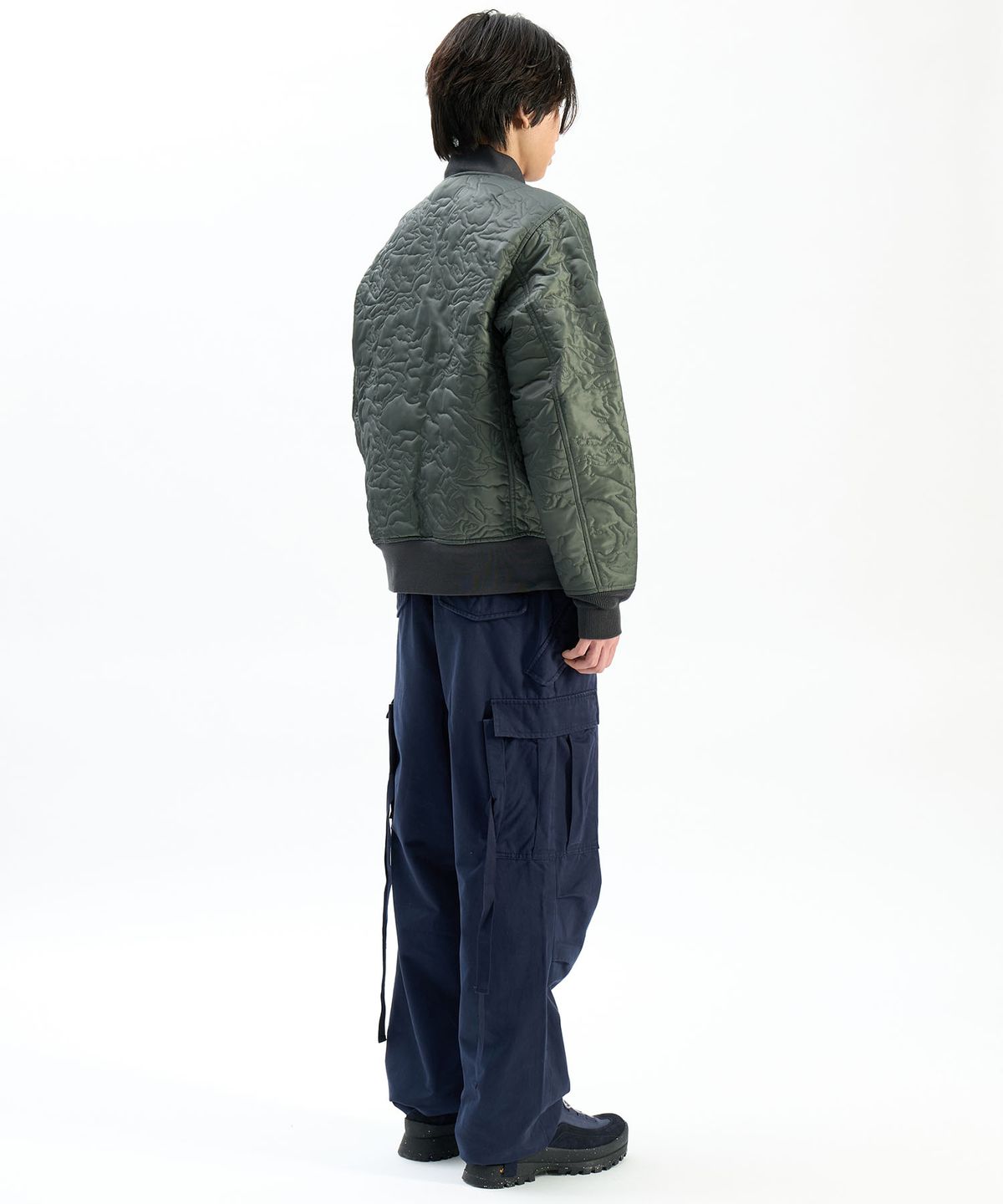 알파 인더스트리(ALPHA INDUSTRIES) M-65 팬츠 레플리카 블루