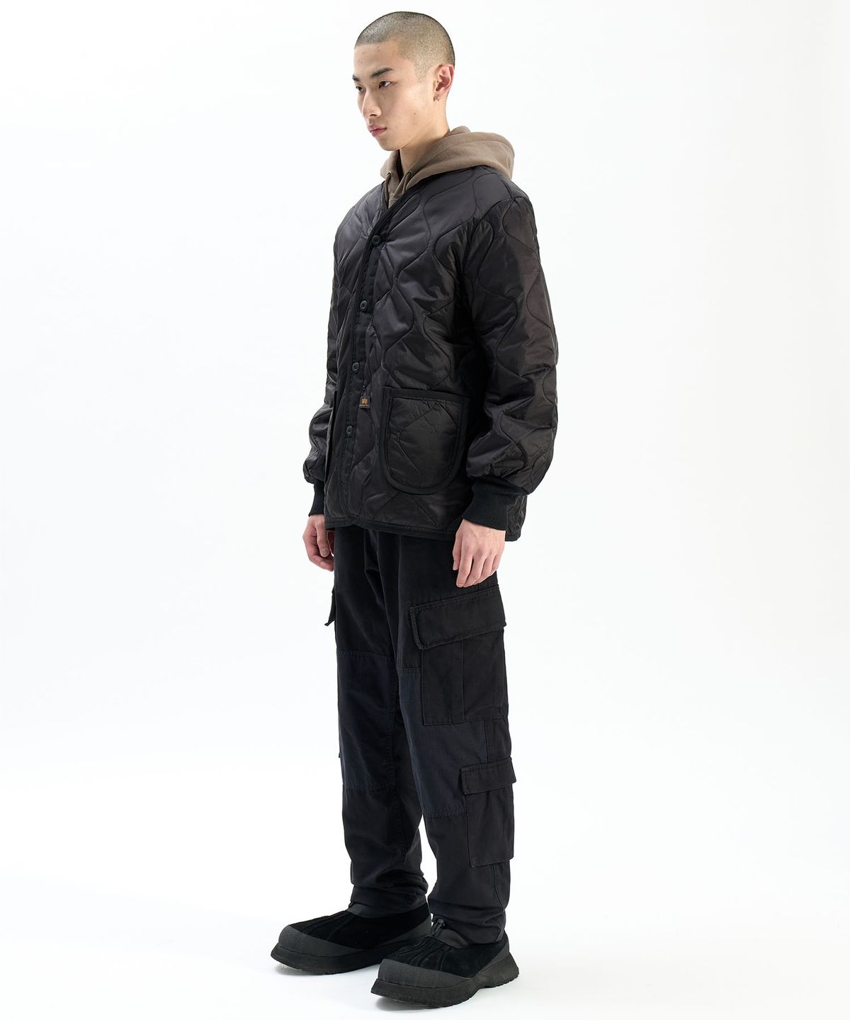 알파 인더스트리(ALPHA INDUSTRIES) ACU 팬츠 블랙