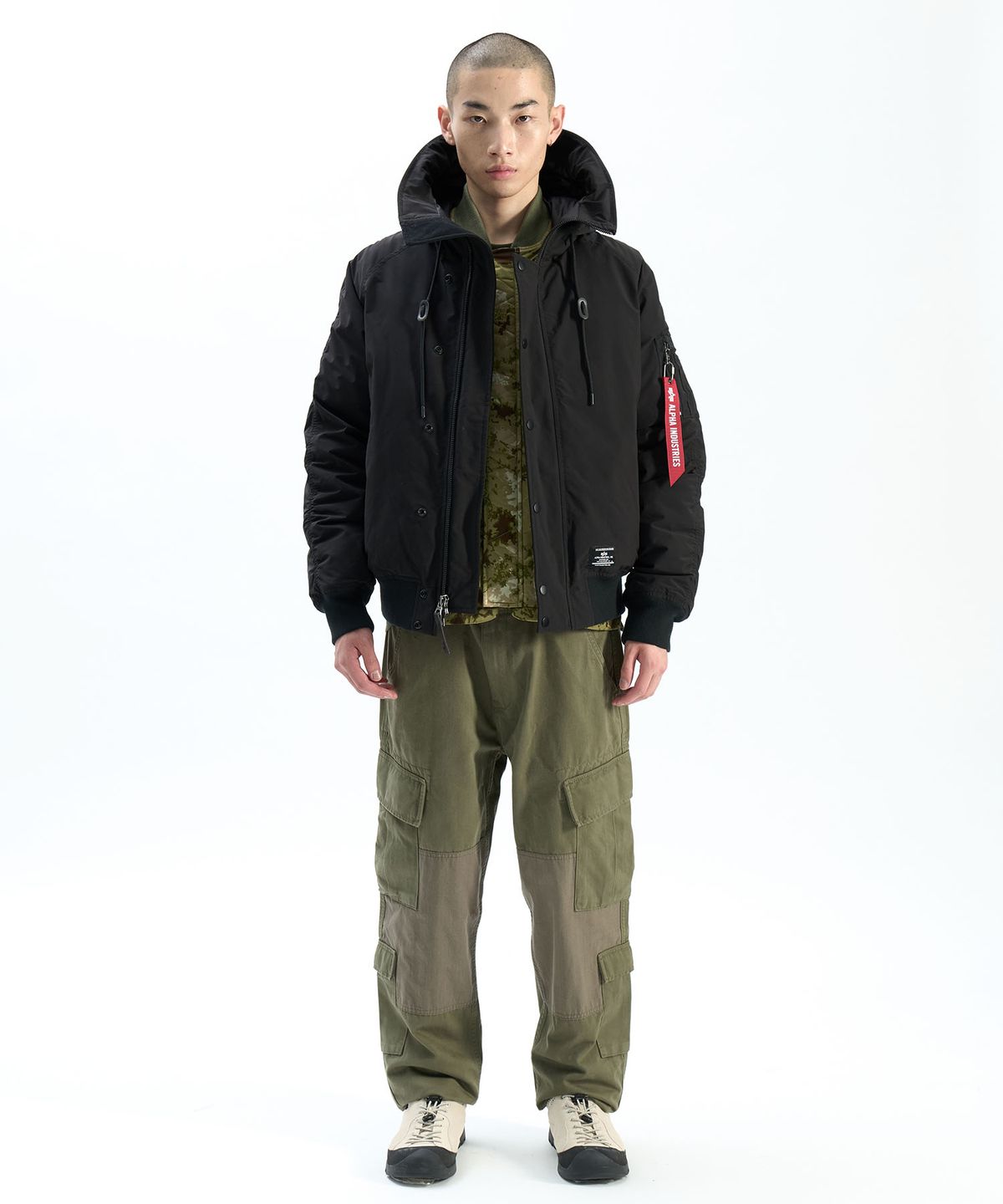 알파 인더스트리(ALPHA INDUSTRIES) ACU 팬츠 OG-107 그린