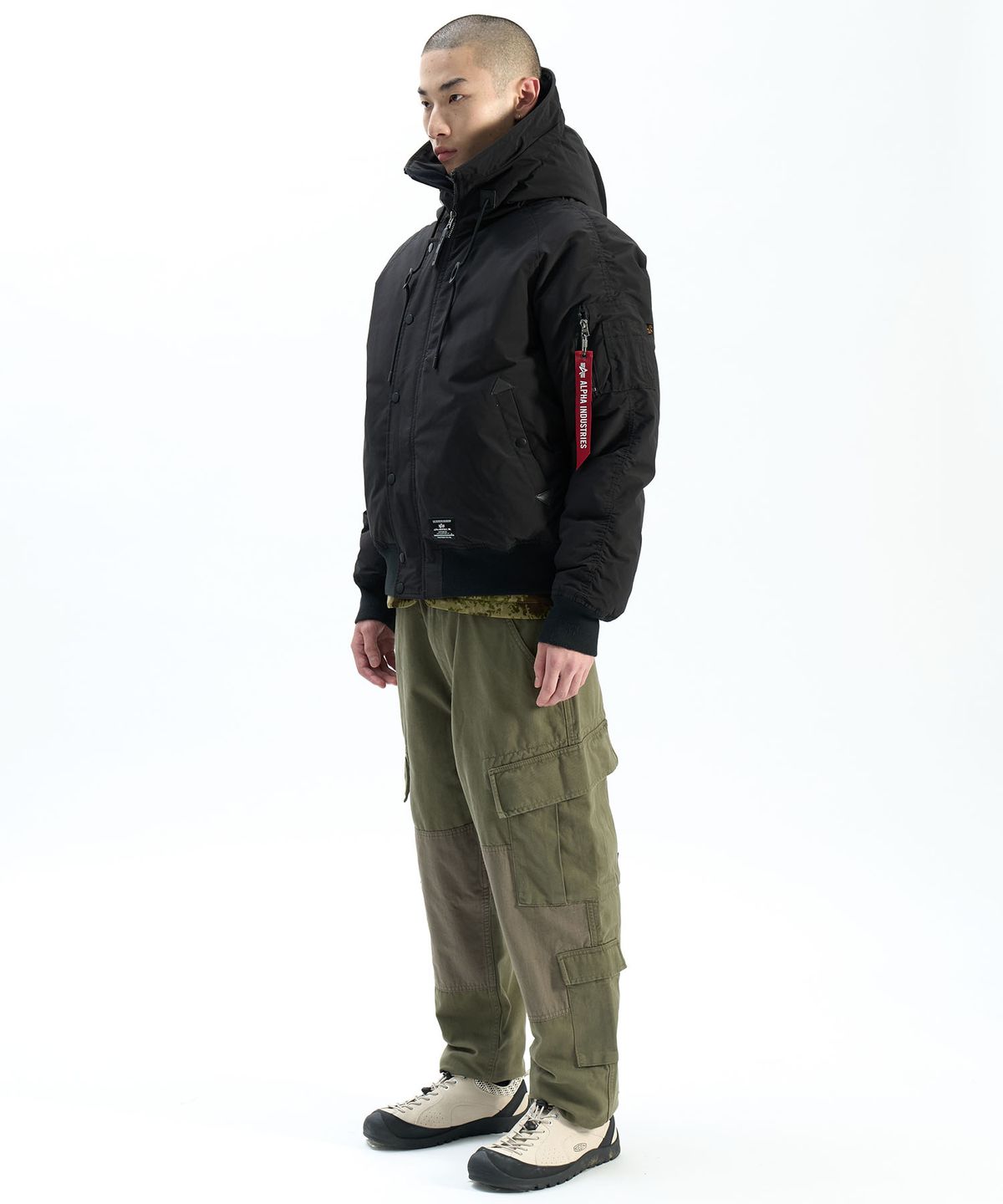 알파 인더스트리(ALPHA INDUSTRIES) ACU 팬츠 OG-107 그린