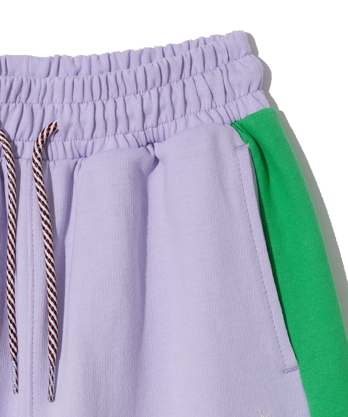 브라운브레스 키즈(BROWNBREATH KIDS) KIDS TAG WIDE PANTS - LAVENDER