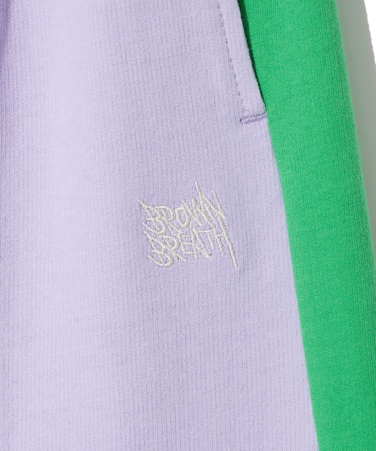 브라운브레스 키즈(BROWNBREATH KIDS) KIDS TAG WIDE PANTS - LAVENDER