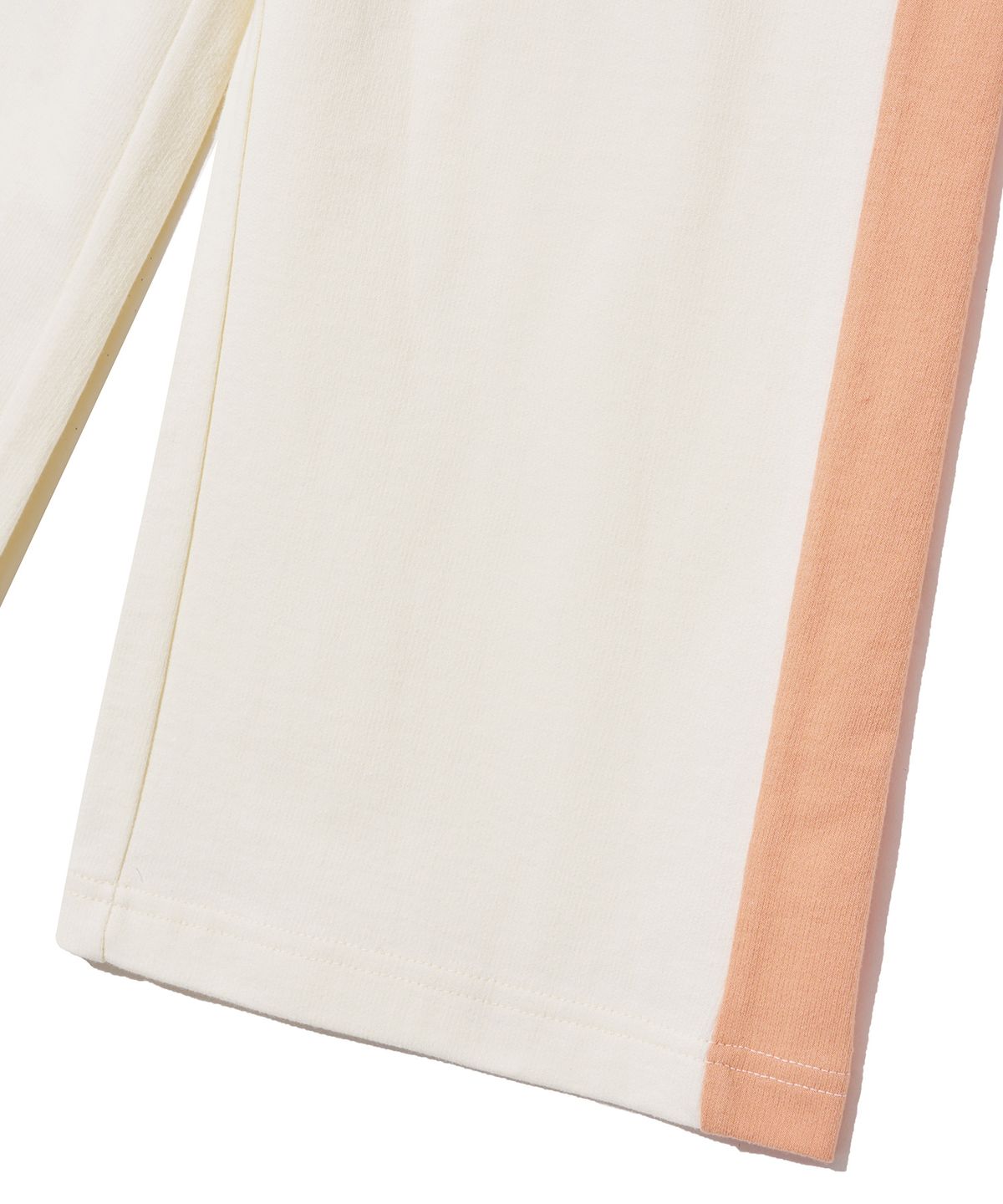 브라운브레스 키즈(BROWNBREATH KIDS) KIDS TAG WIDE PANTS - CREAM