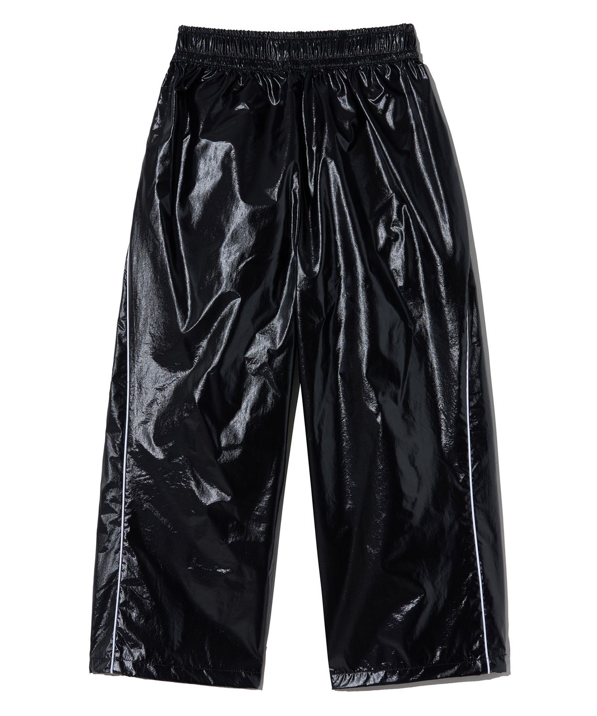 브라운브레스 키즈(BROWNBREATH KIDS) KIDS TAG PIPING LINE PANTS - BLACK