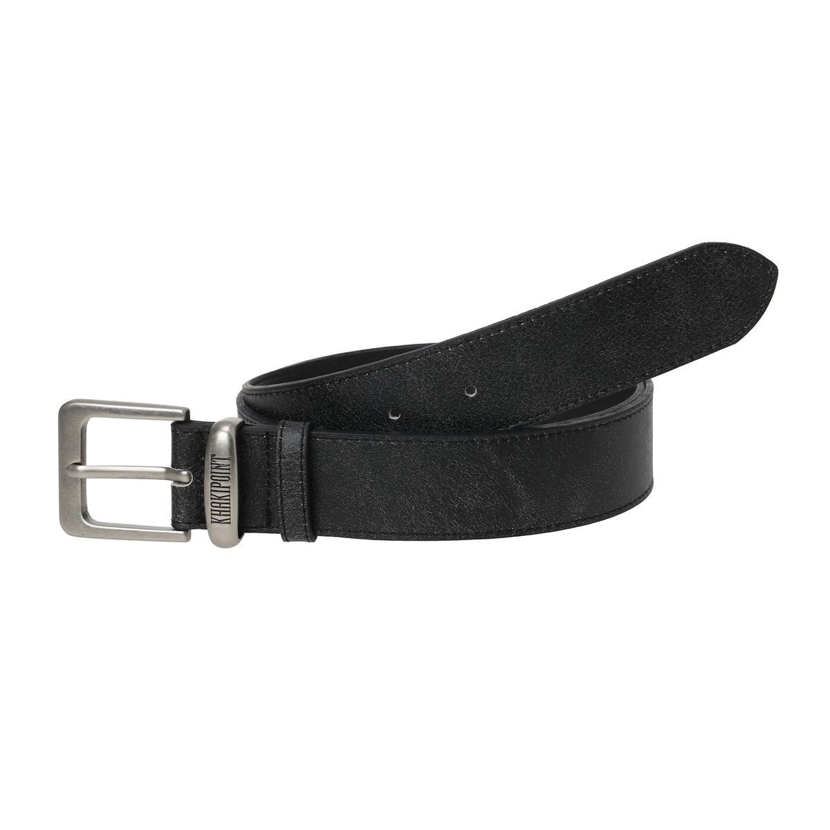카키포인트(KHAKIPOINT) Vintage Leather Belt (black)