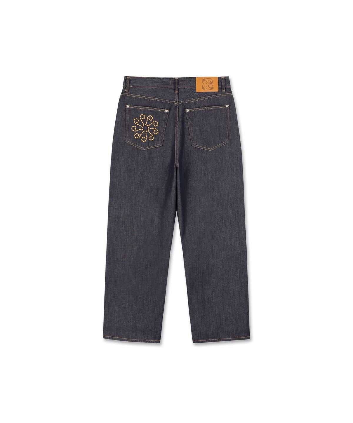 9999아카이브(9999ARCHIVE) Linking Wide Denim Pants