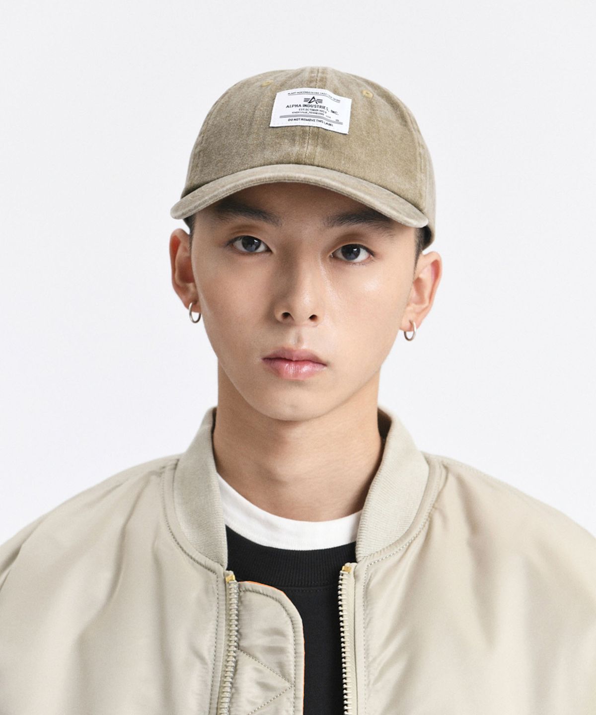 알파 인더스트리(ALPHA INDUSTRIES) 배틀워시 캡 올리브