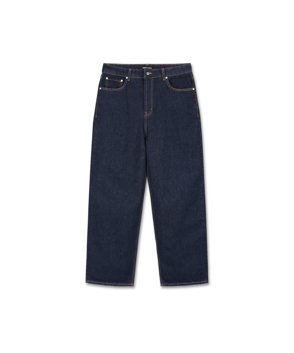 9999아카이브(9999ARCHIVE) Linking Wide Denim Pants