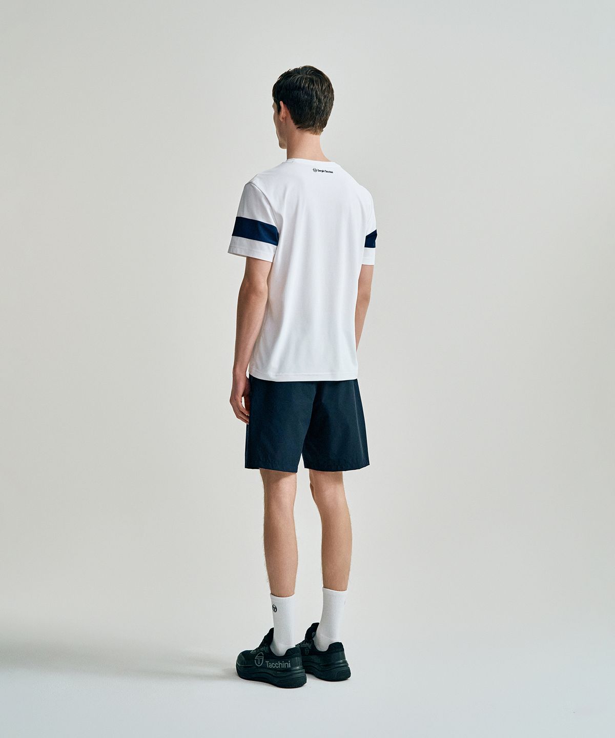 세르지오 타키니(SERGIO TACCHINI) M 레이프레쉬 다마린도 피케 반팔 티셔츠 (White)