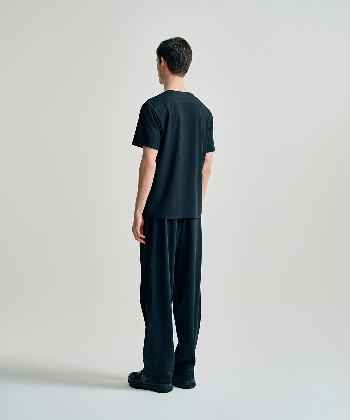 세르지오 타키니(SERGIO TACCHINI) M 레이프레쉬 피케 반팔 티셔츠 (Black)