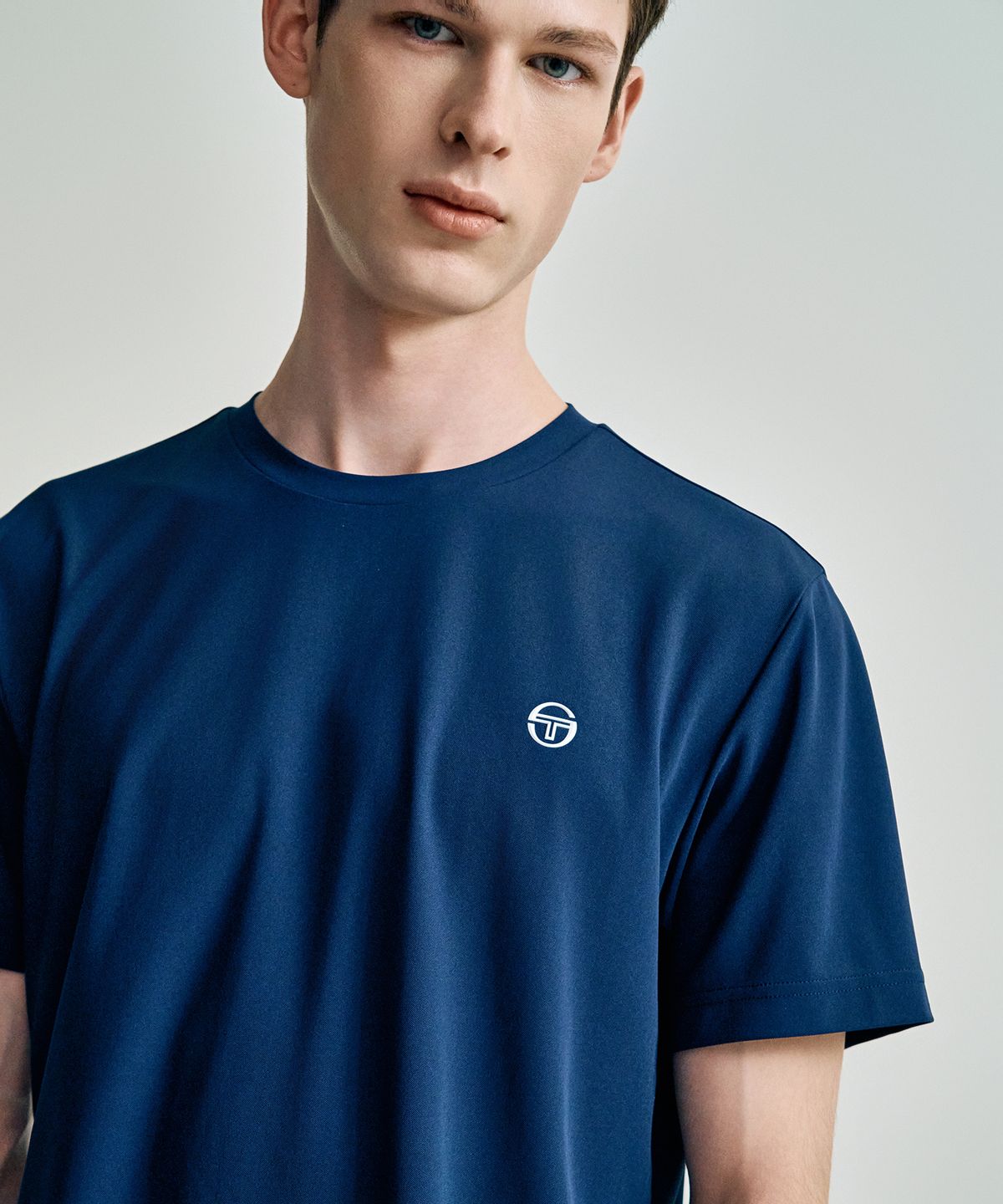 세르지오 타키니(SERGIO TACCHINI) M 레이프레쉬 피케 반팔 티셔츠 (Navy)