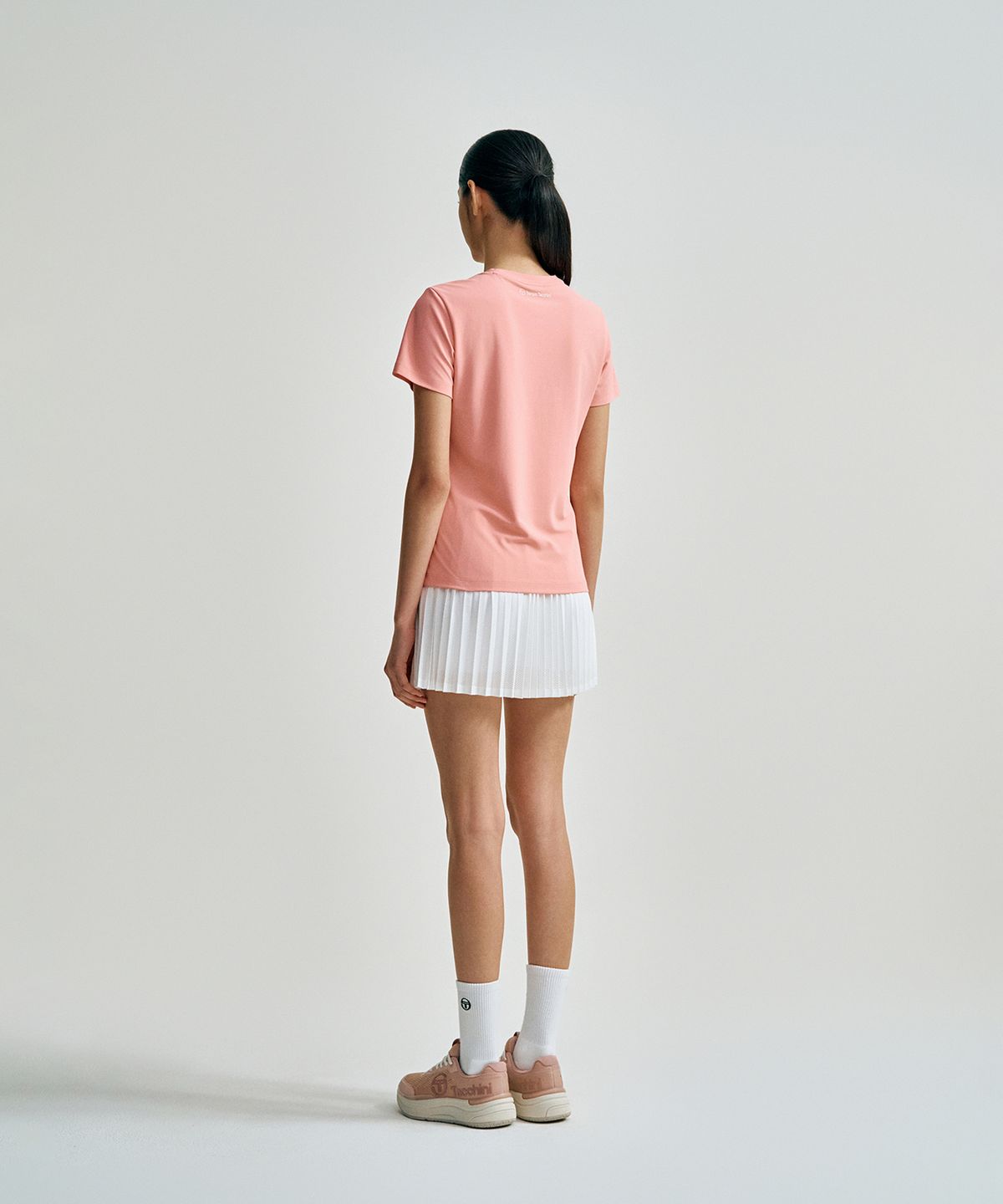 세르지오 타키니(SERGIO TACCHINI) W 레이프레쉬 다마린도 피케 반팔 티셔츠 (L.Pink)