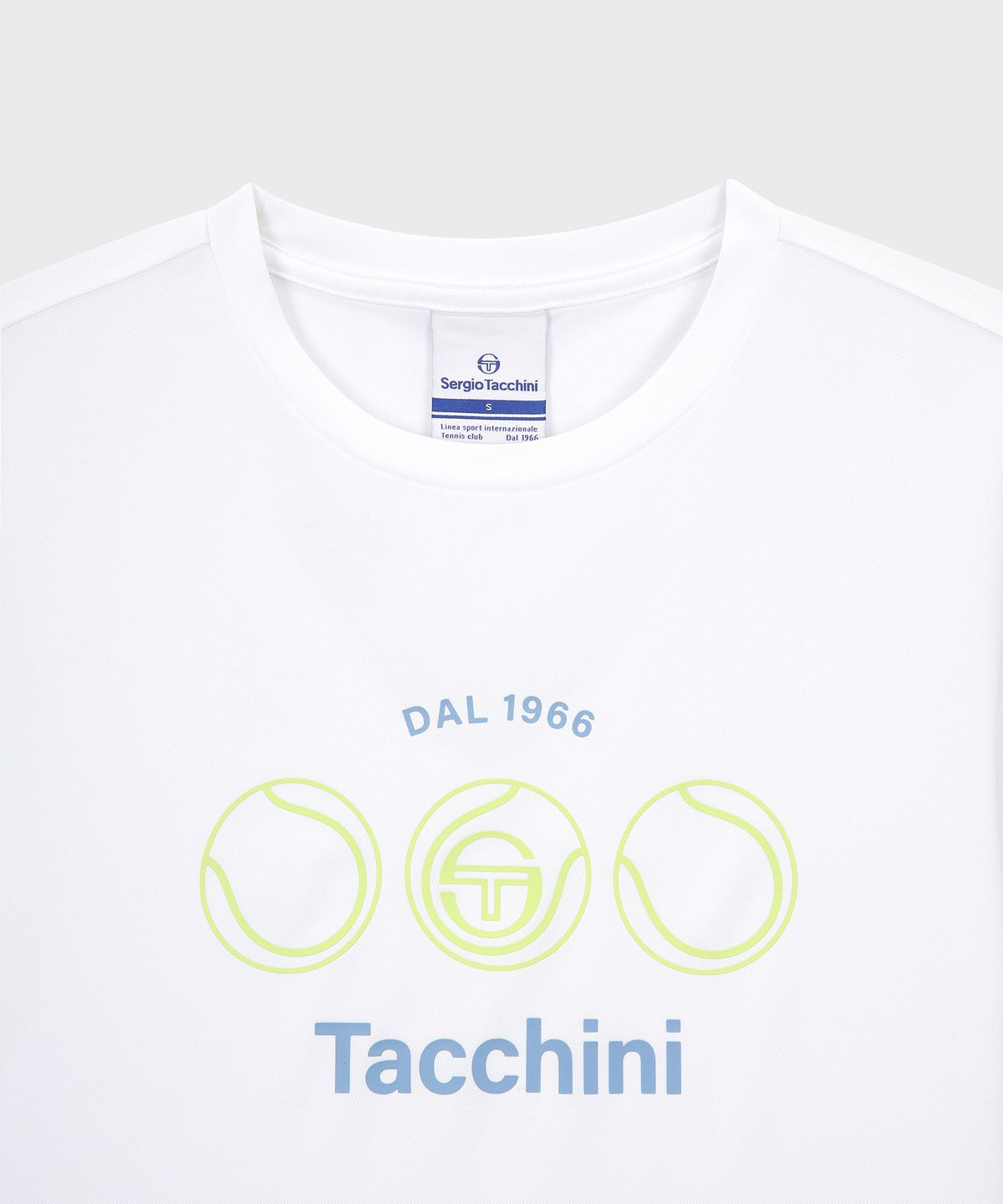 세르지오 타키니(SERGIO TACCHINI) W 레이프레쉬 캄포 피케 반팔 티셔츠 (White)