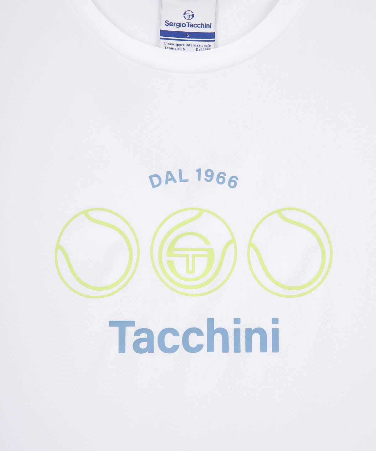 세르지오 타키니(SERGIO TACCHINI) W 레이프레쉬 캄포 피케 반팔 티셔츠 (White)