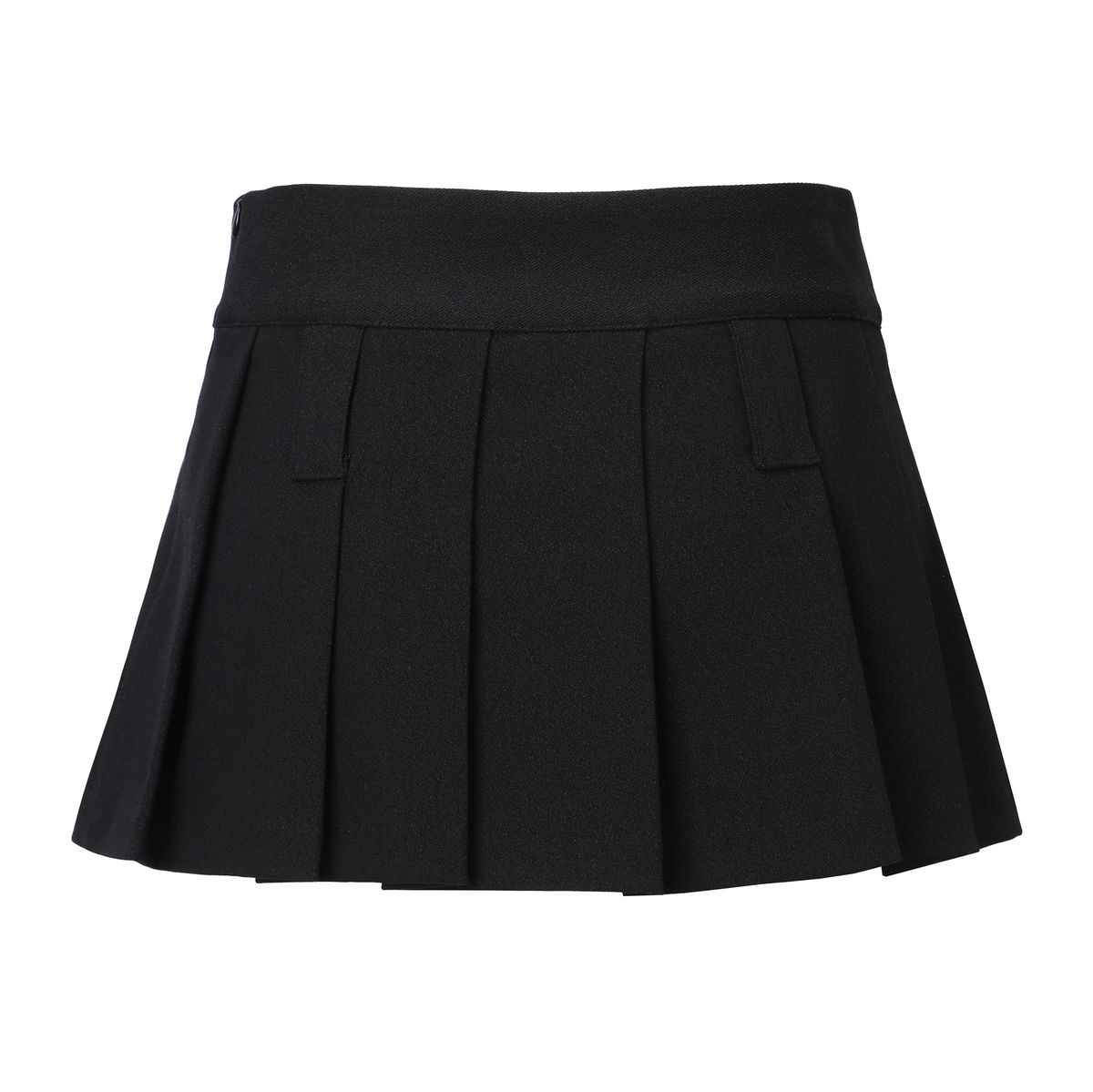 카키포인트(KHAKIPOINT) Pleats Skirt (black)