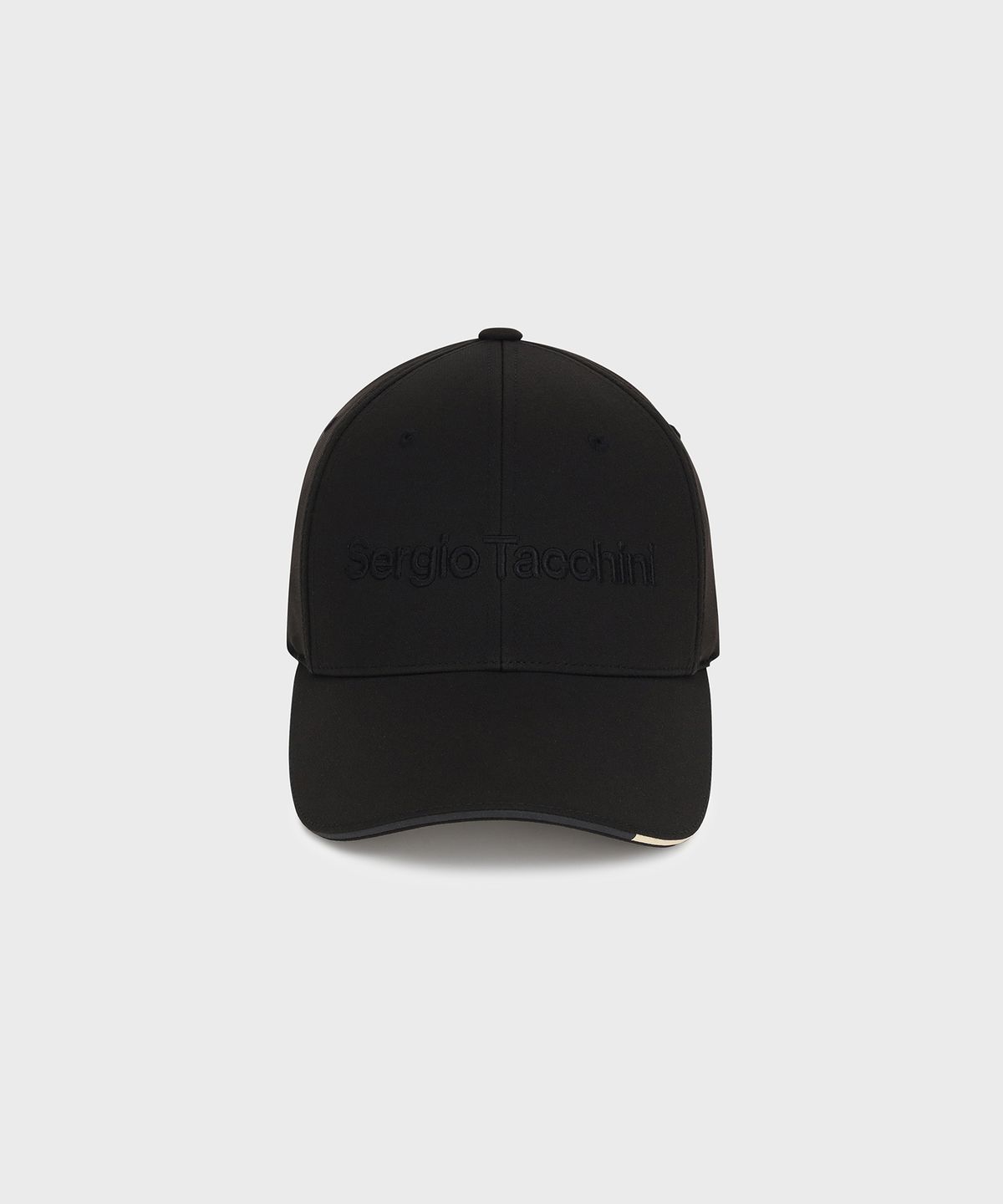 세르지오 타키니(SERGIO TACCHINI) U 볼륨 자수 폴리 볼캡 (Black)