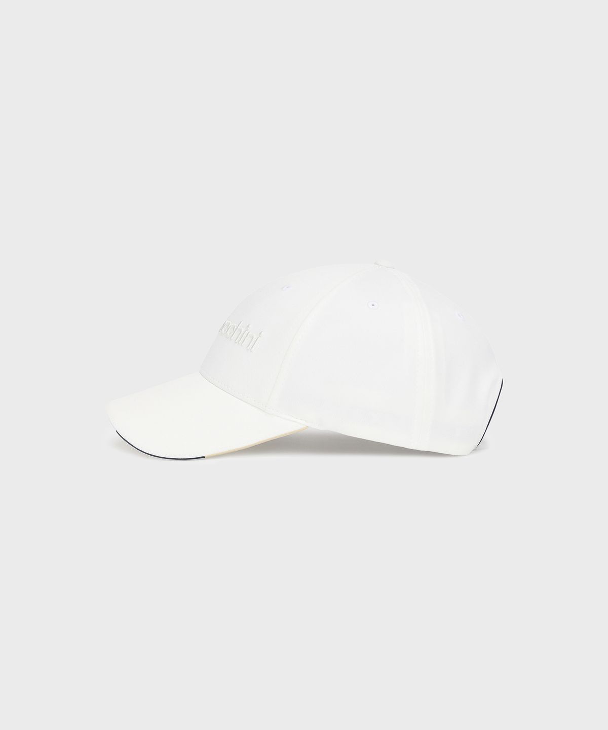 세르지오 타키니(SERGIO TACCHINI) U 볼륨 자수 폴리 볼캡 (White)