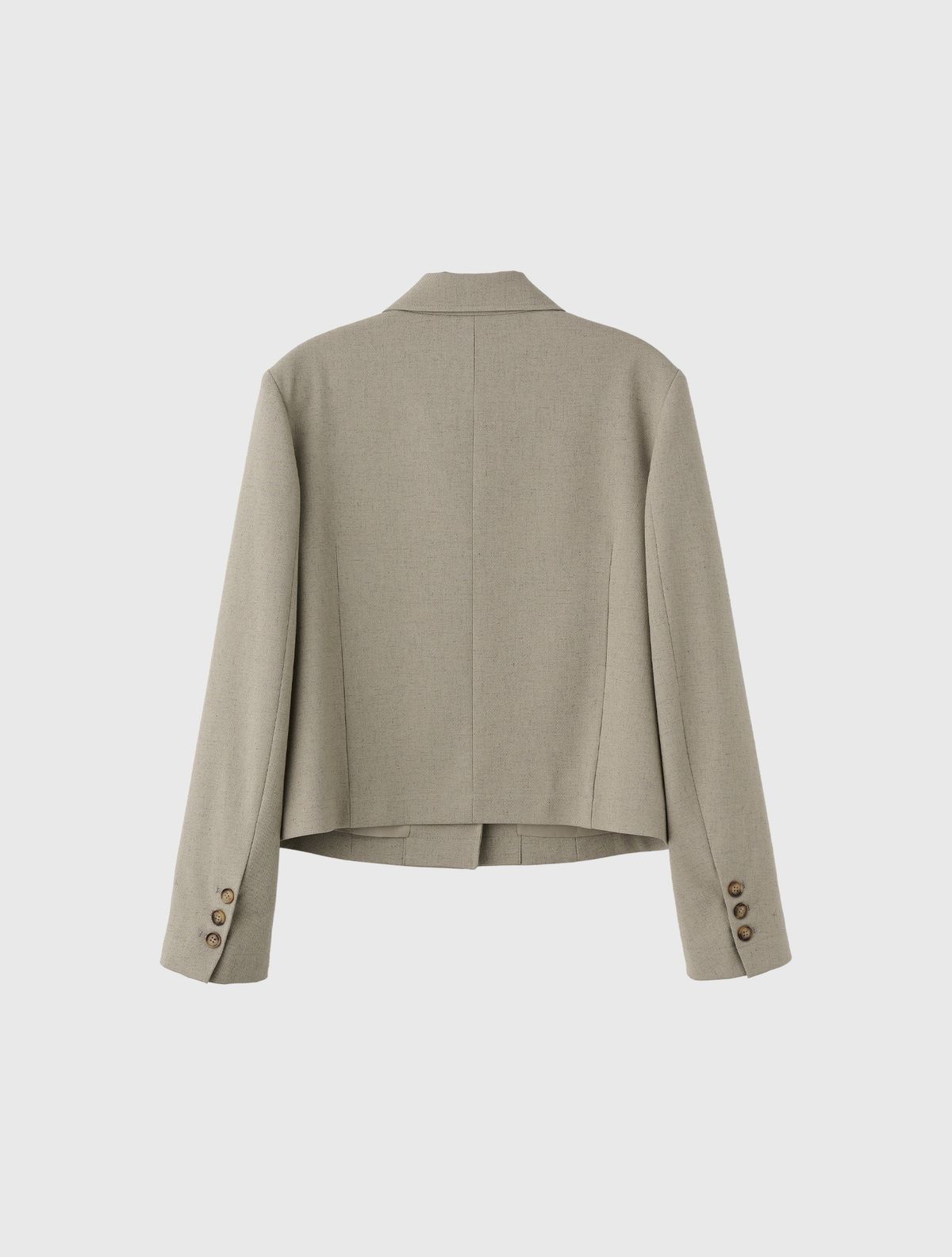 제너럴아이디어(GENERALIDEA) 테일러드 숏 자켓 [GREY] / WBE1L09509