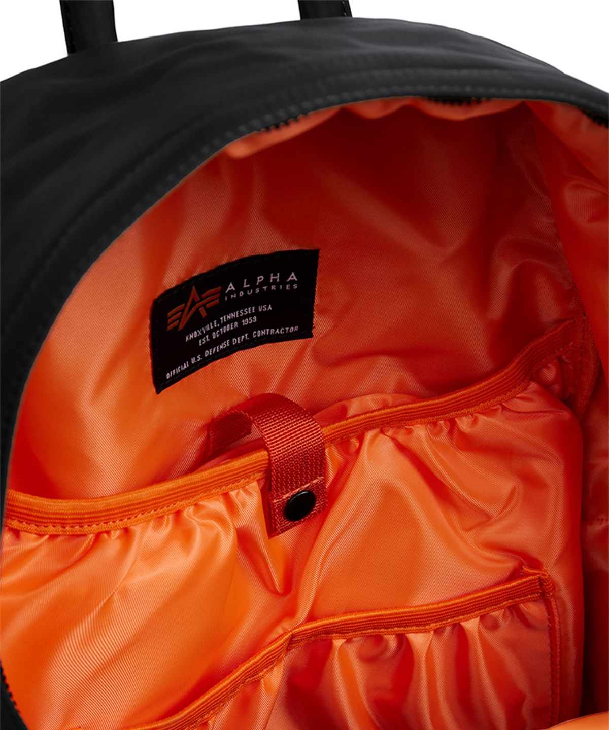 알파 인더스트리(ALPHA INDUSTRIES) 크루 백팩 GEN II 블랙